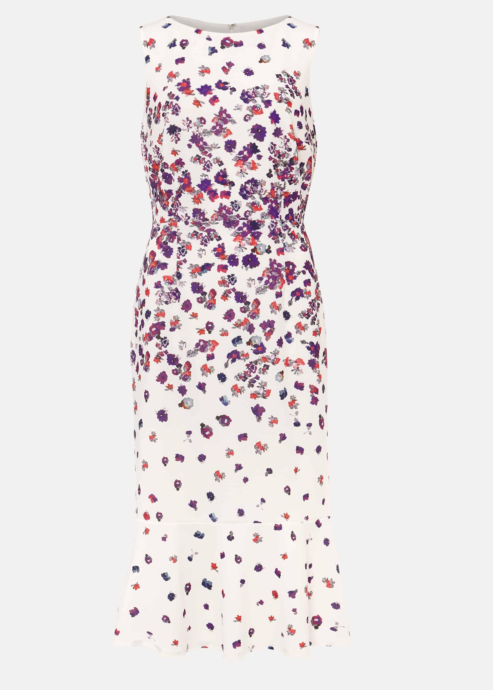 Dahlia Ditsy Floral Fitted Dress