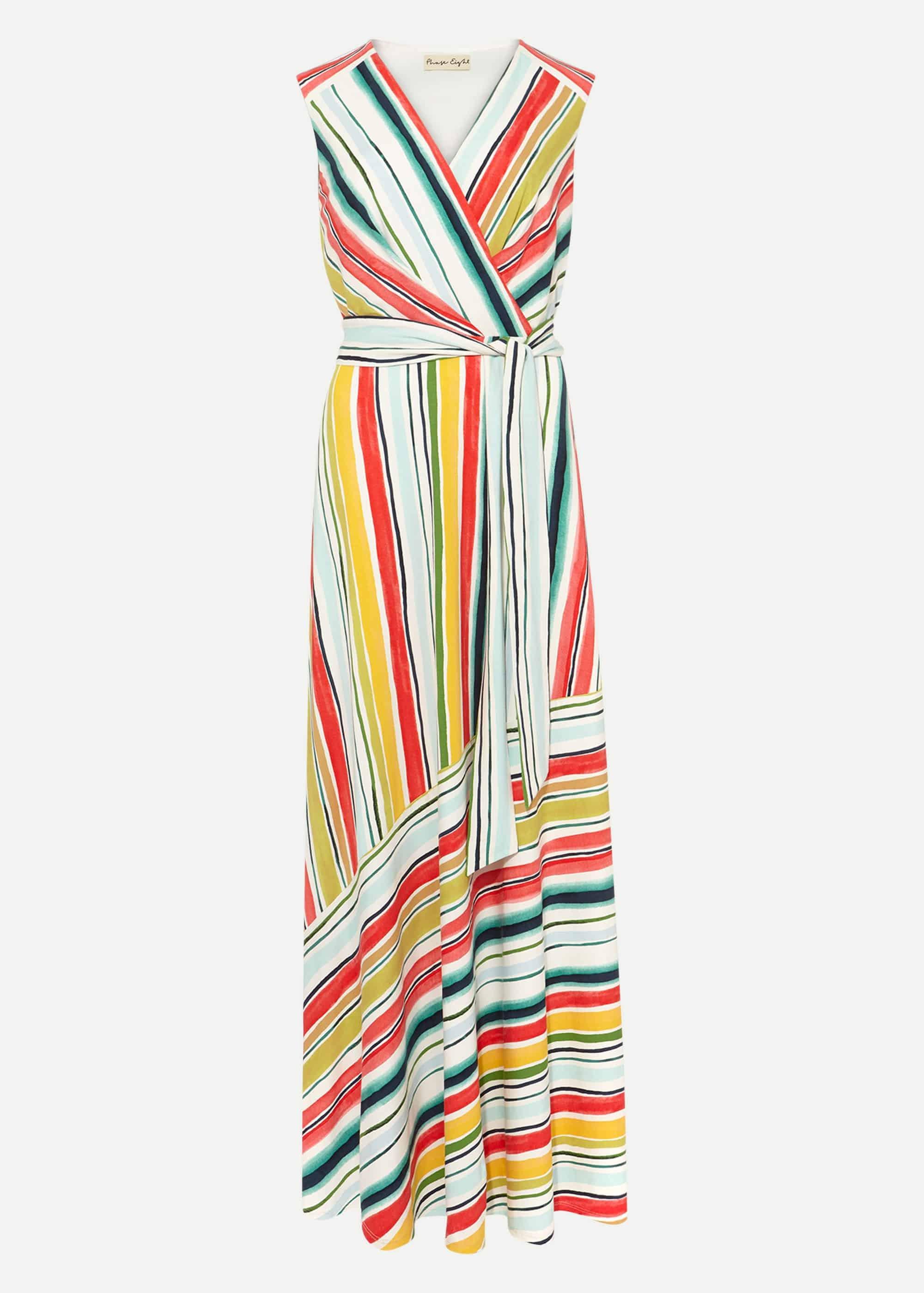 Mari Stripe Maxi Dress