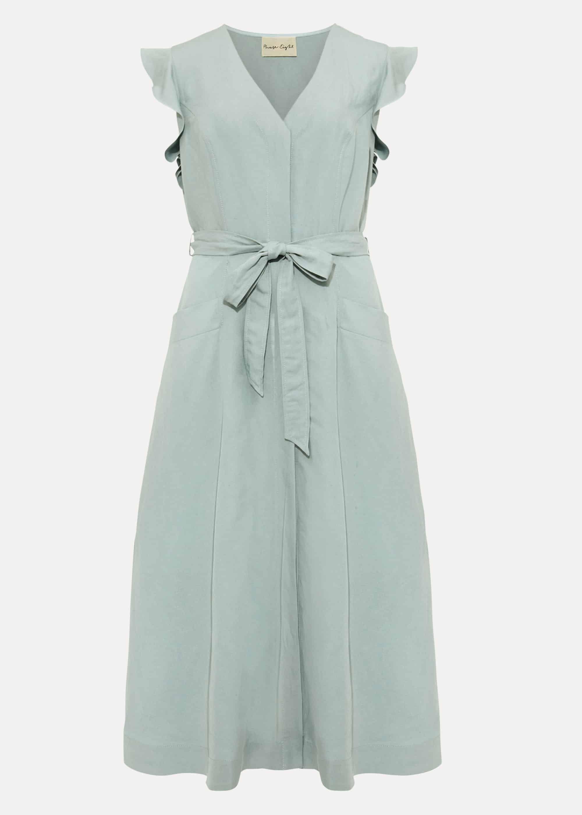 Tallie Linen Blend Dress