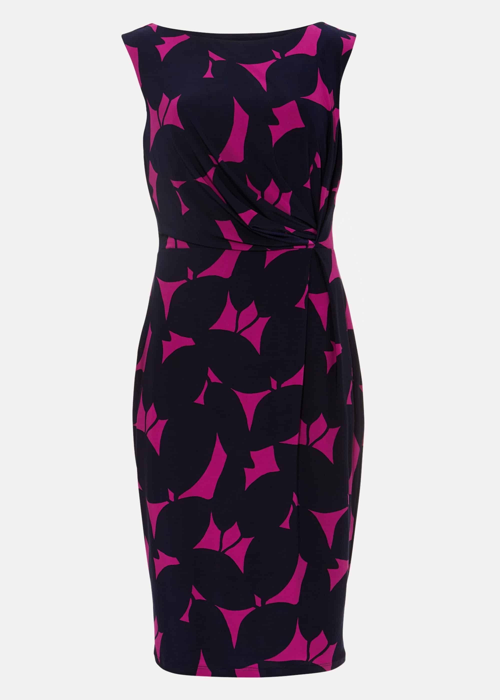 Giselle Leaf Print Dress