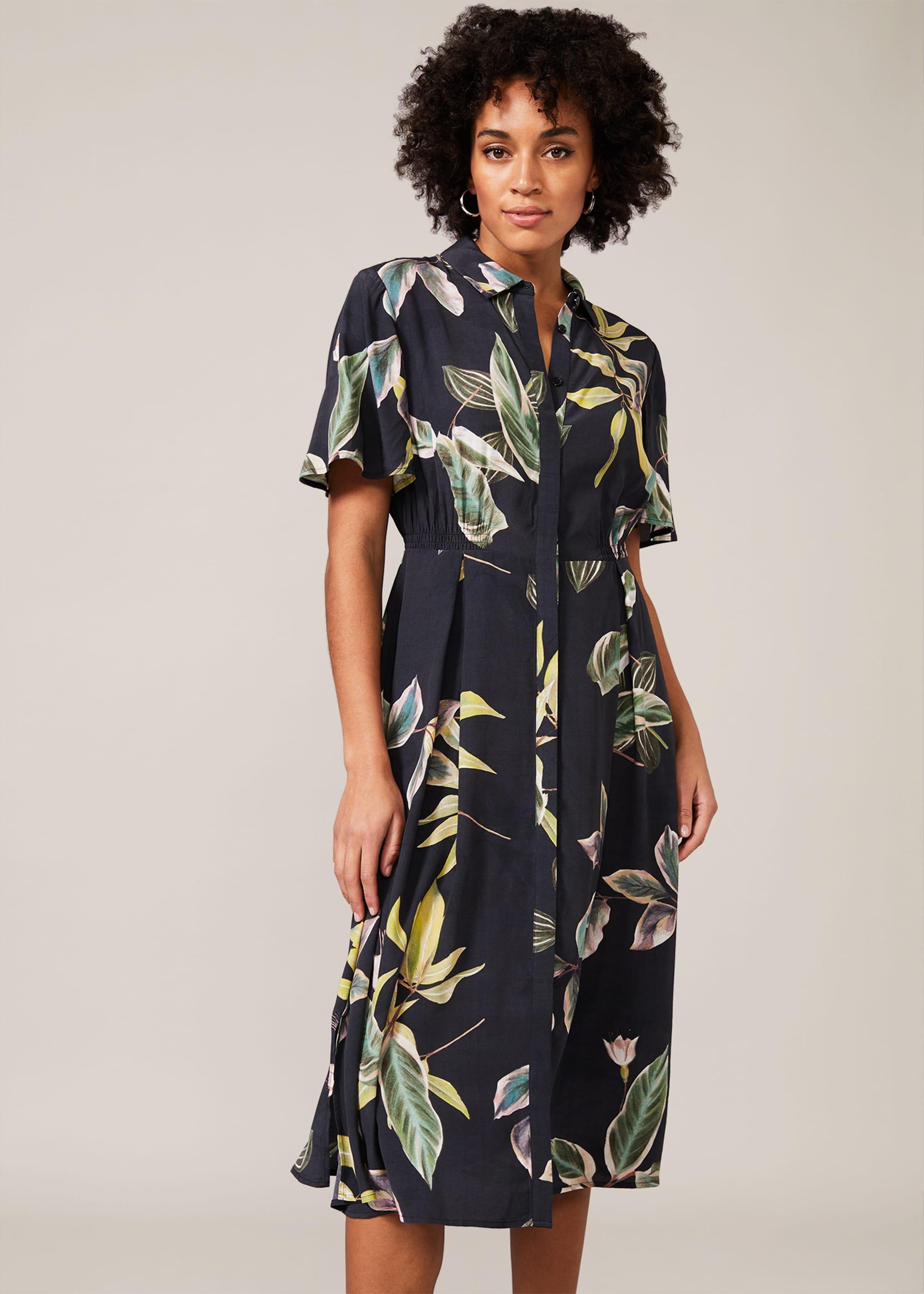 Hermy Floral Shirt Dress