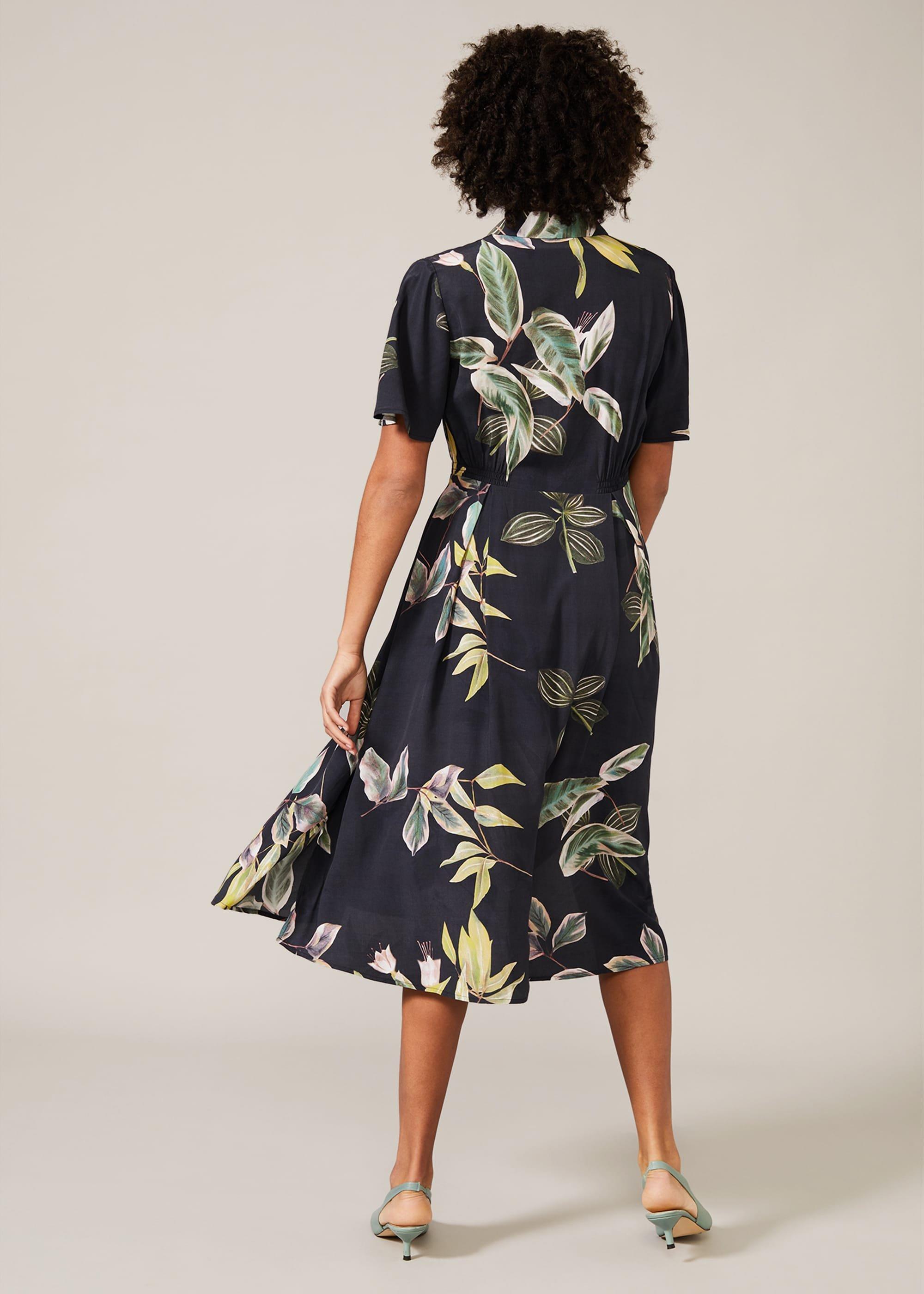 Hermy Floral Shirt Dress