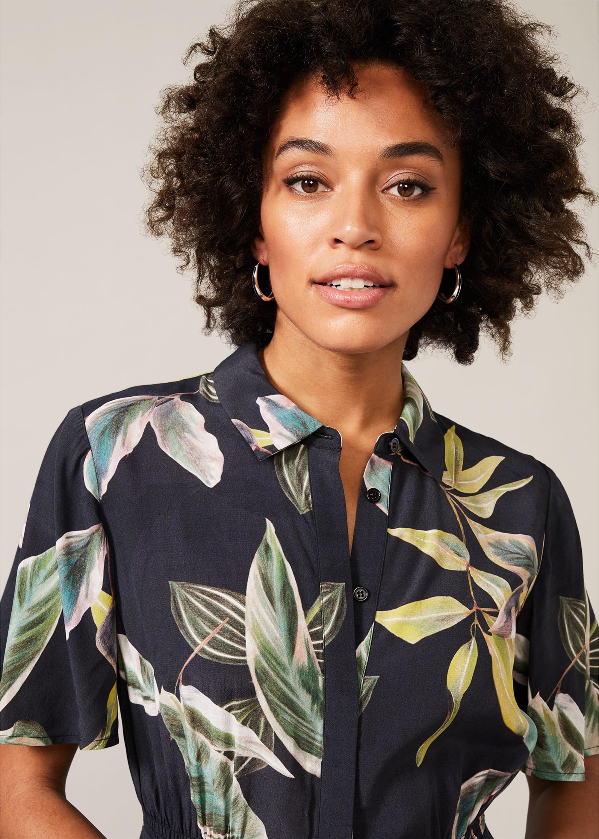 Hermy Floral Shirt Dress