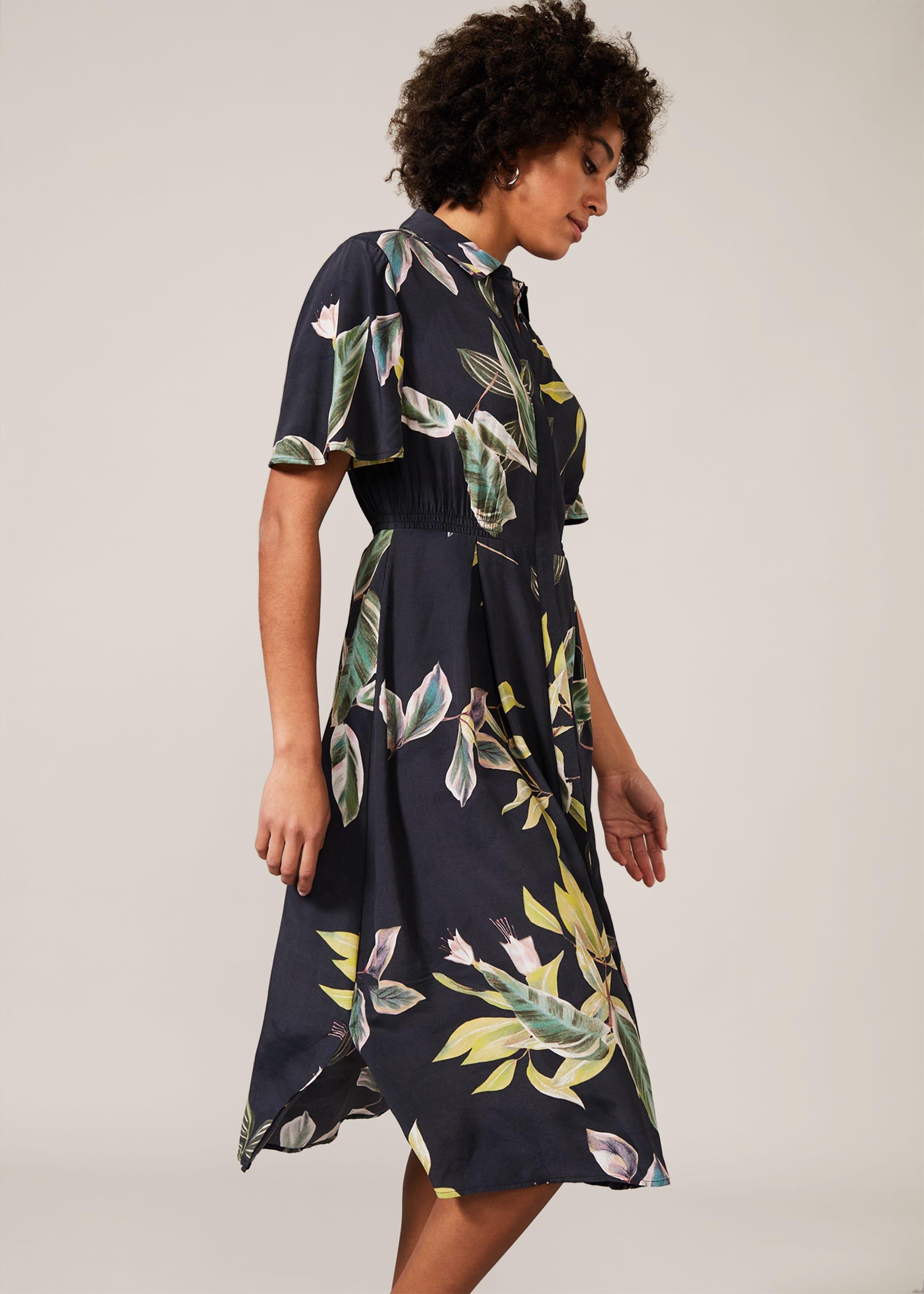 Hermy Floral Shirt Dress