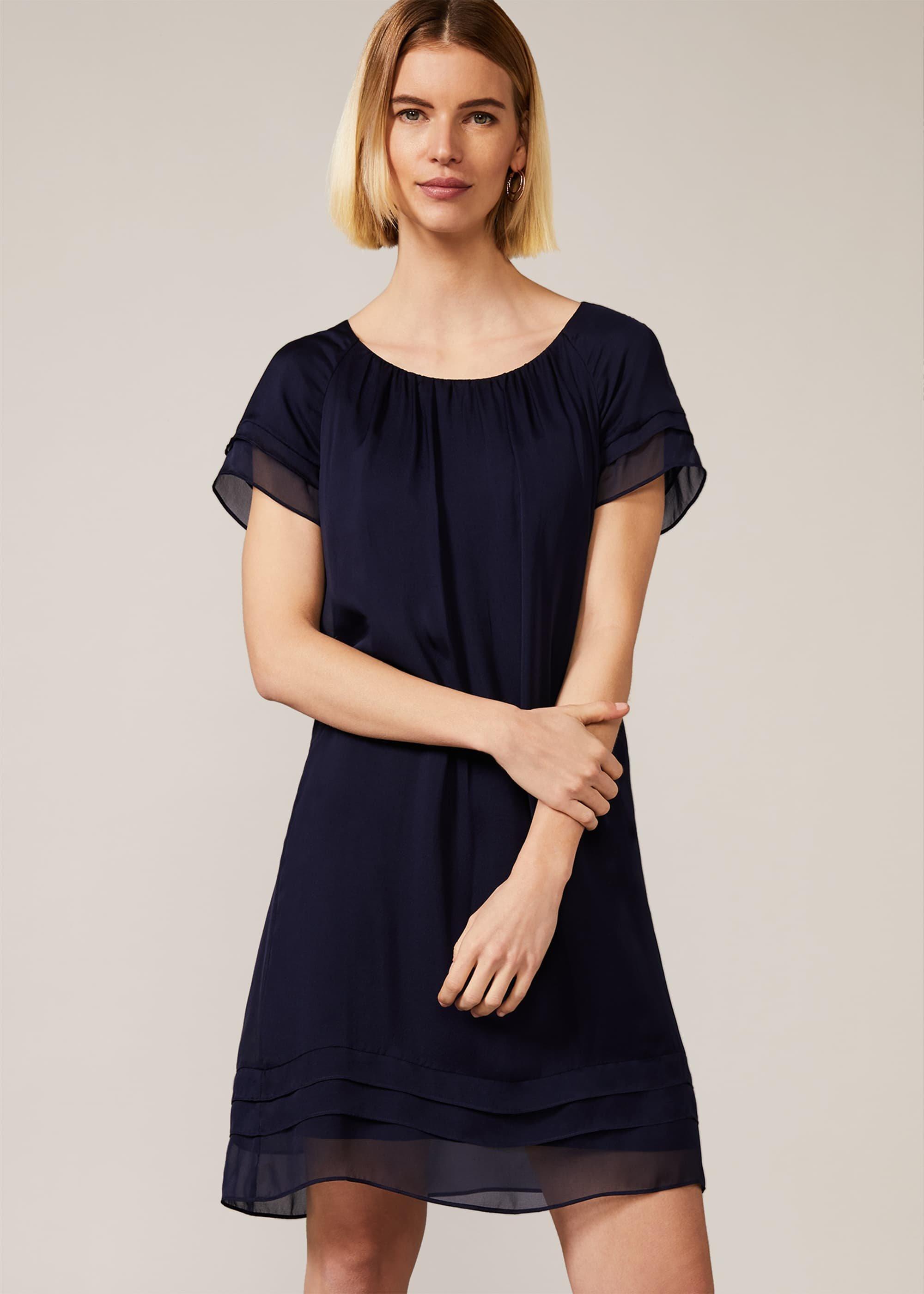 Freesia Silk Dress