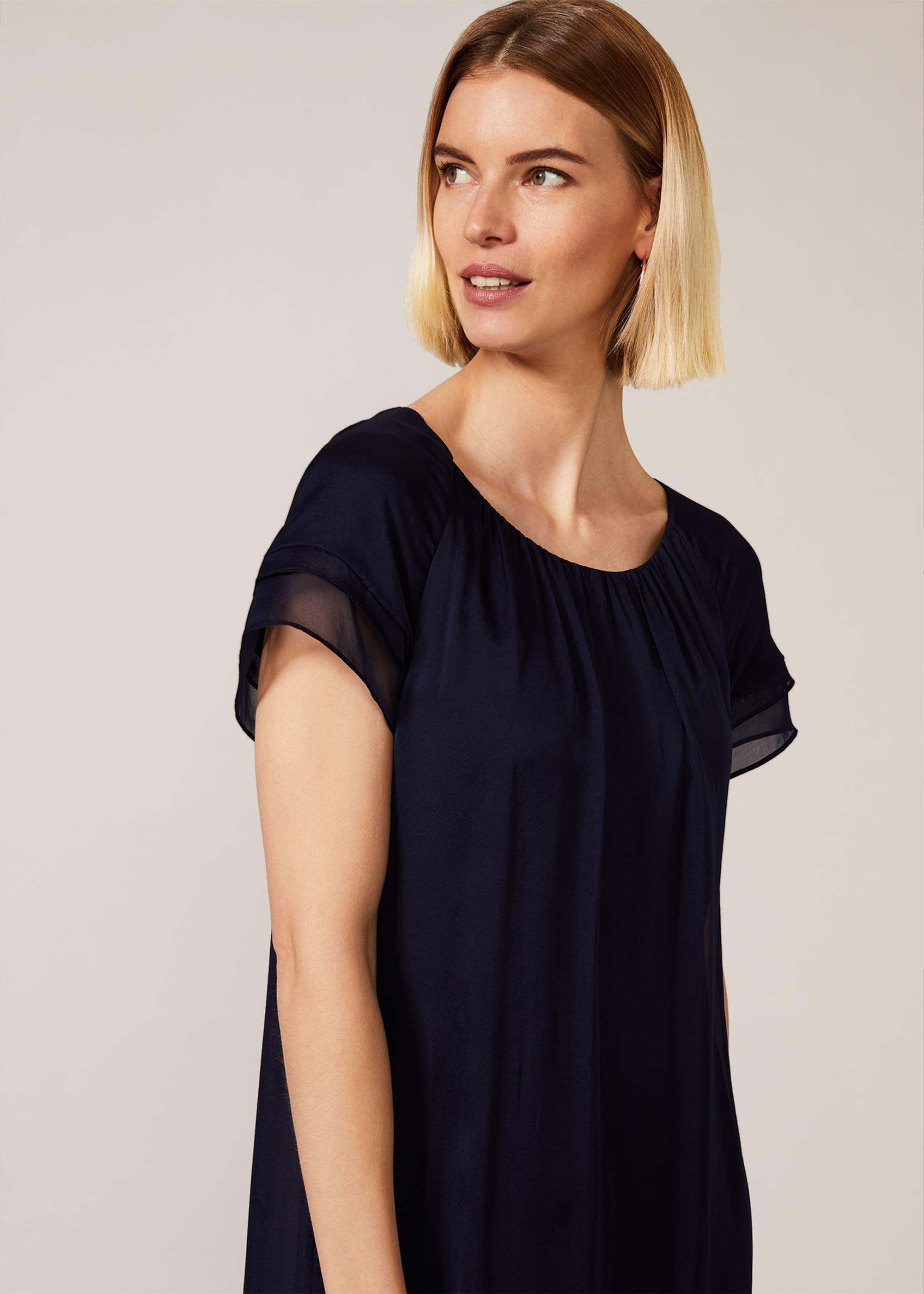 Freesia Silk Dress
