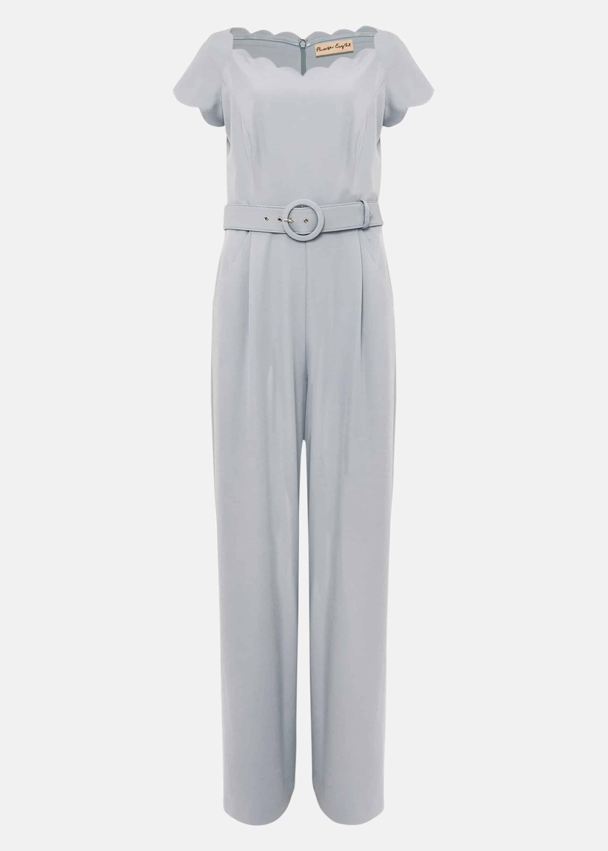 Keke Scallop Bardot Jumpsuit