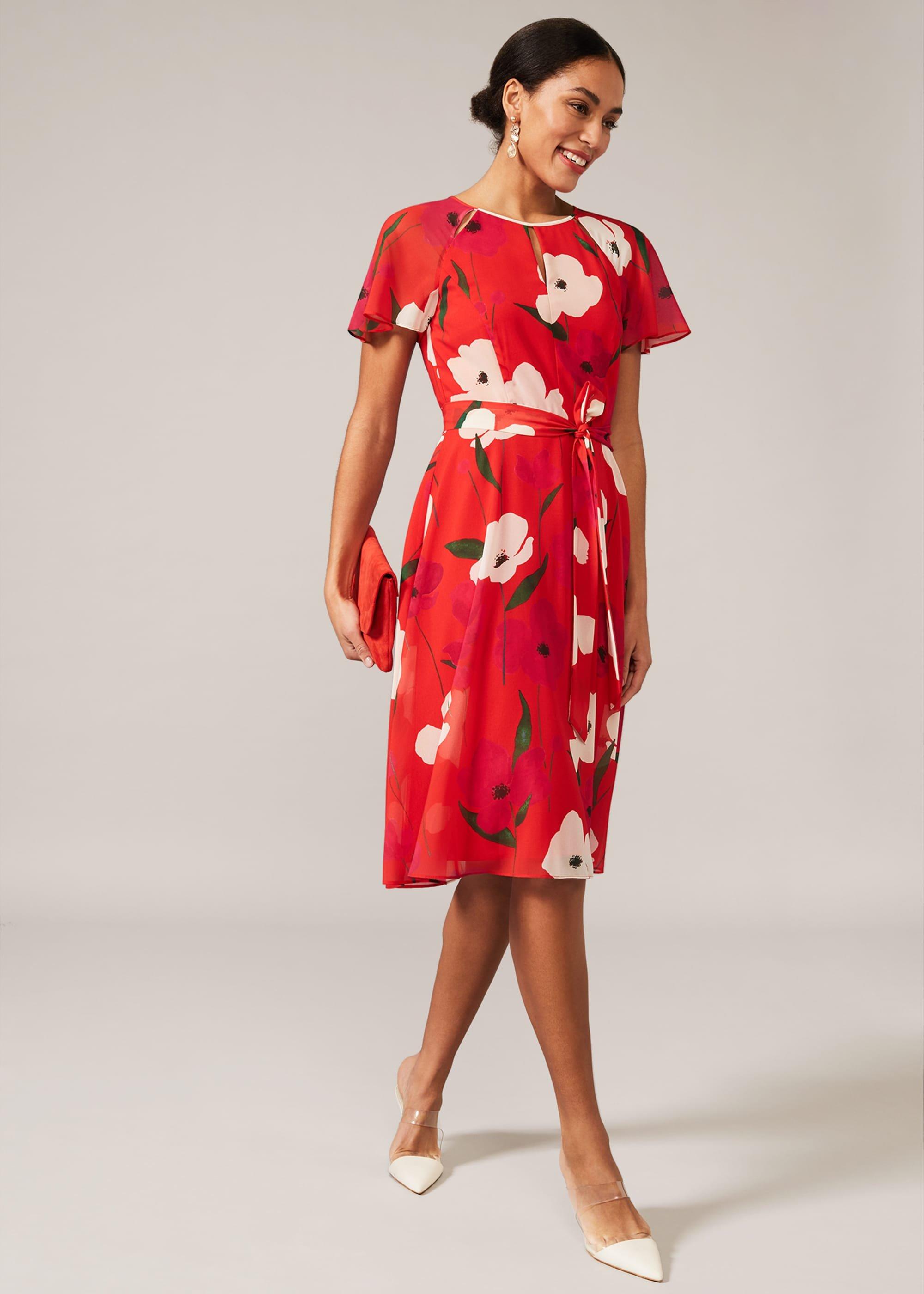 strapless open back dress Traditional Hawaiian Paniolo Red Shirt main image 1