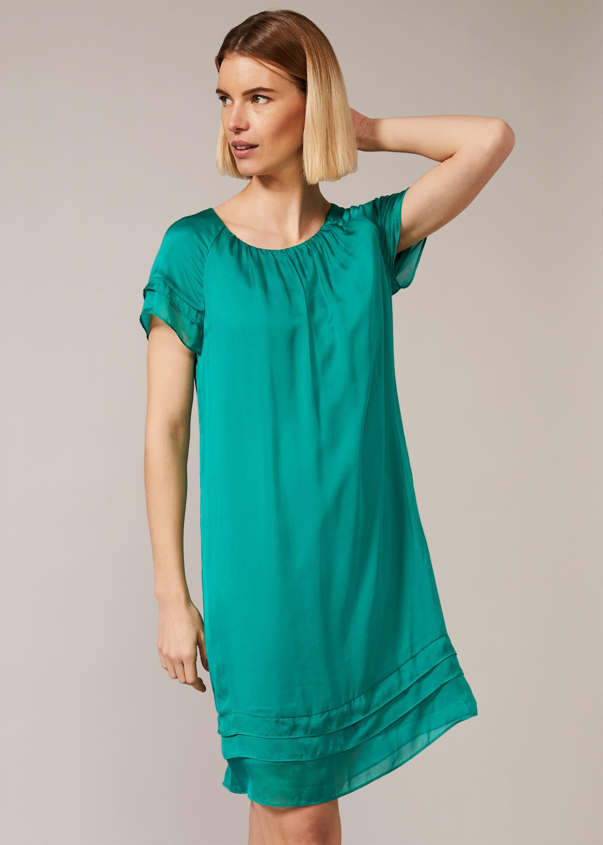 Freesia Silk Dress
