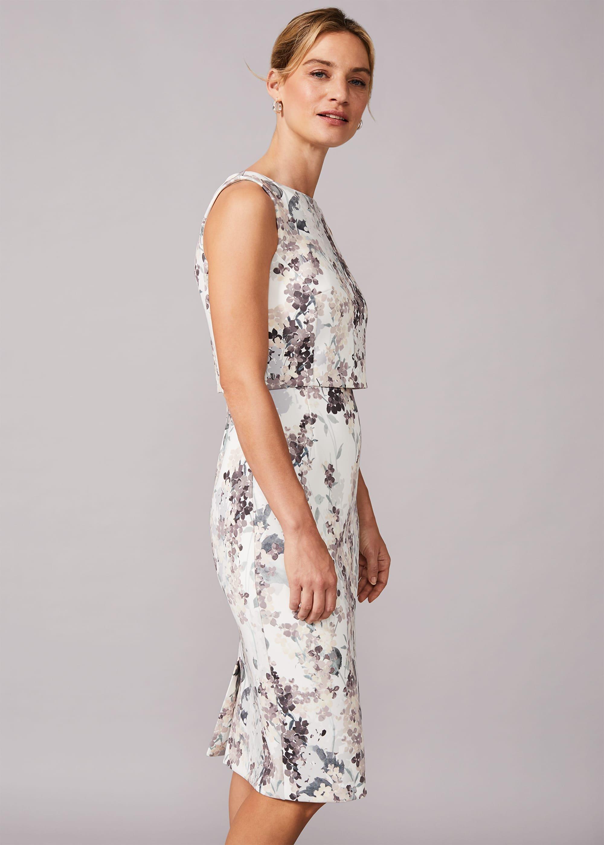 Violetta Double Layered Scuba Dress