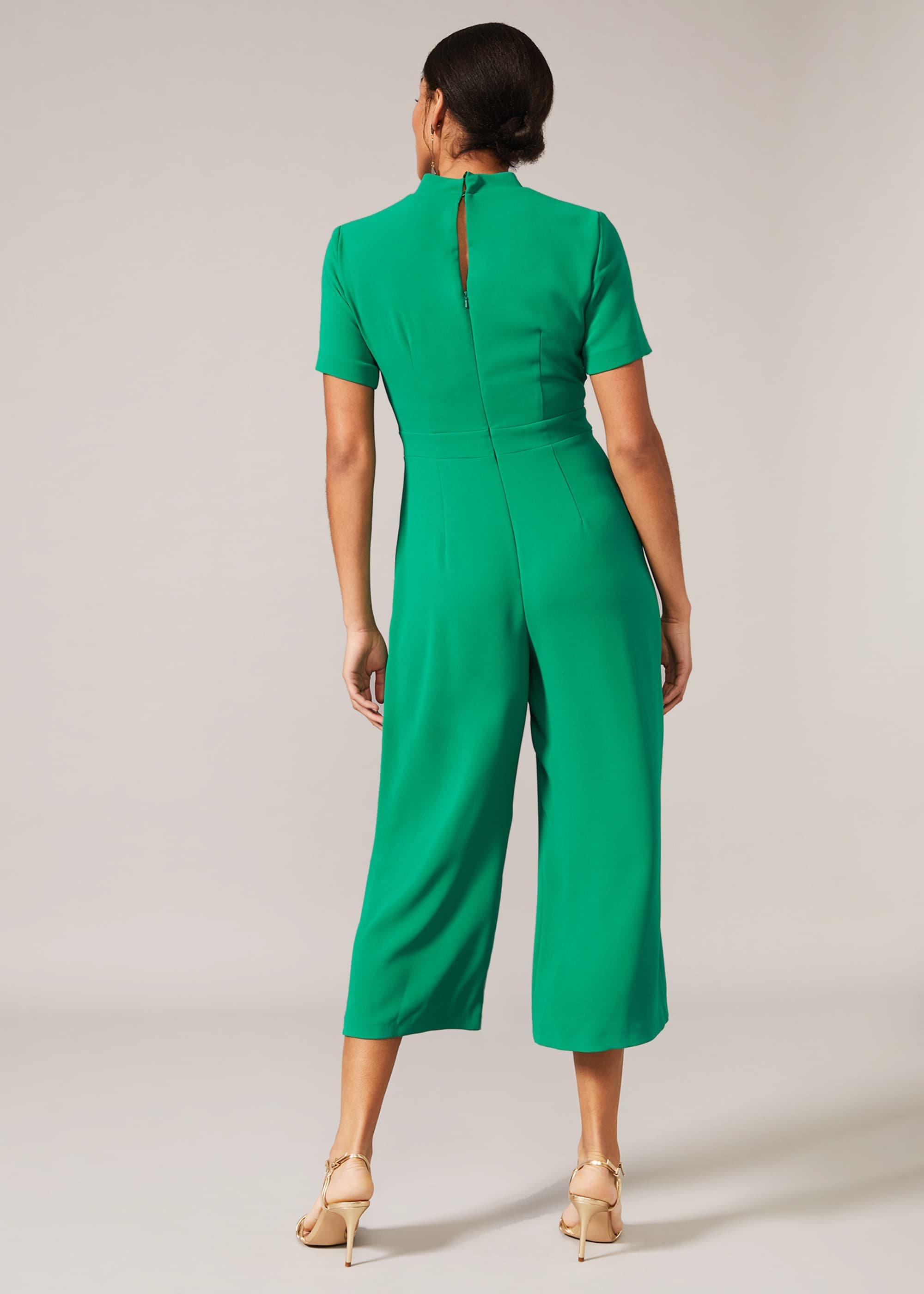 Constance Cropped Jumpsuit