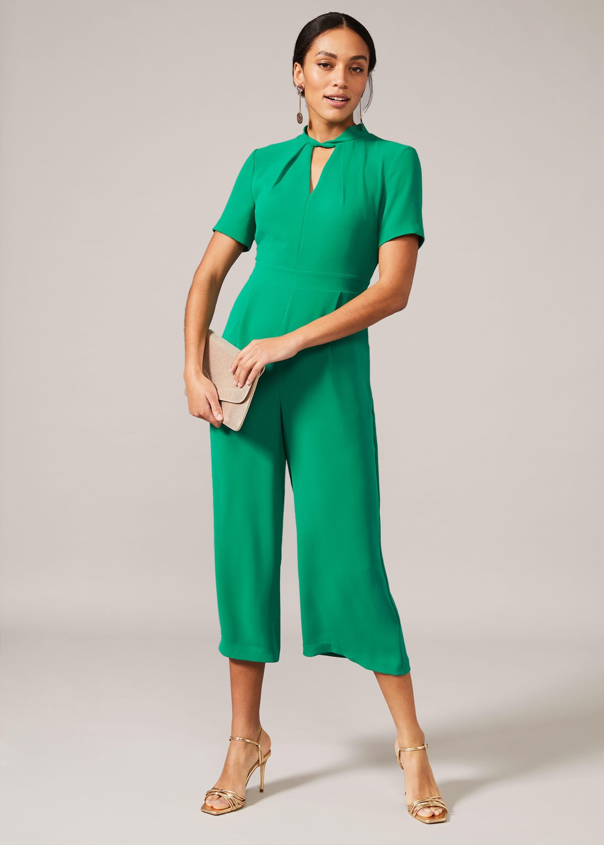 Constance Cropped Jumpsuit