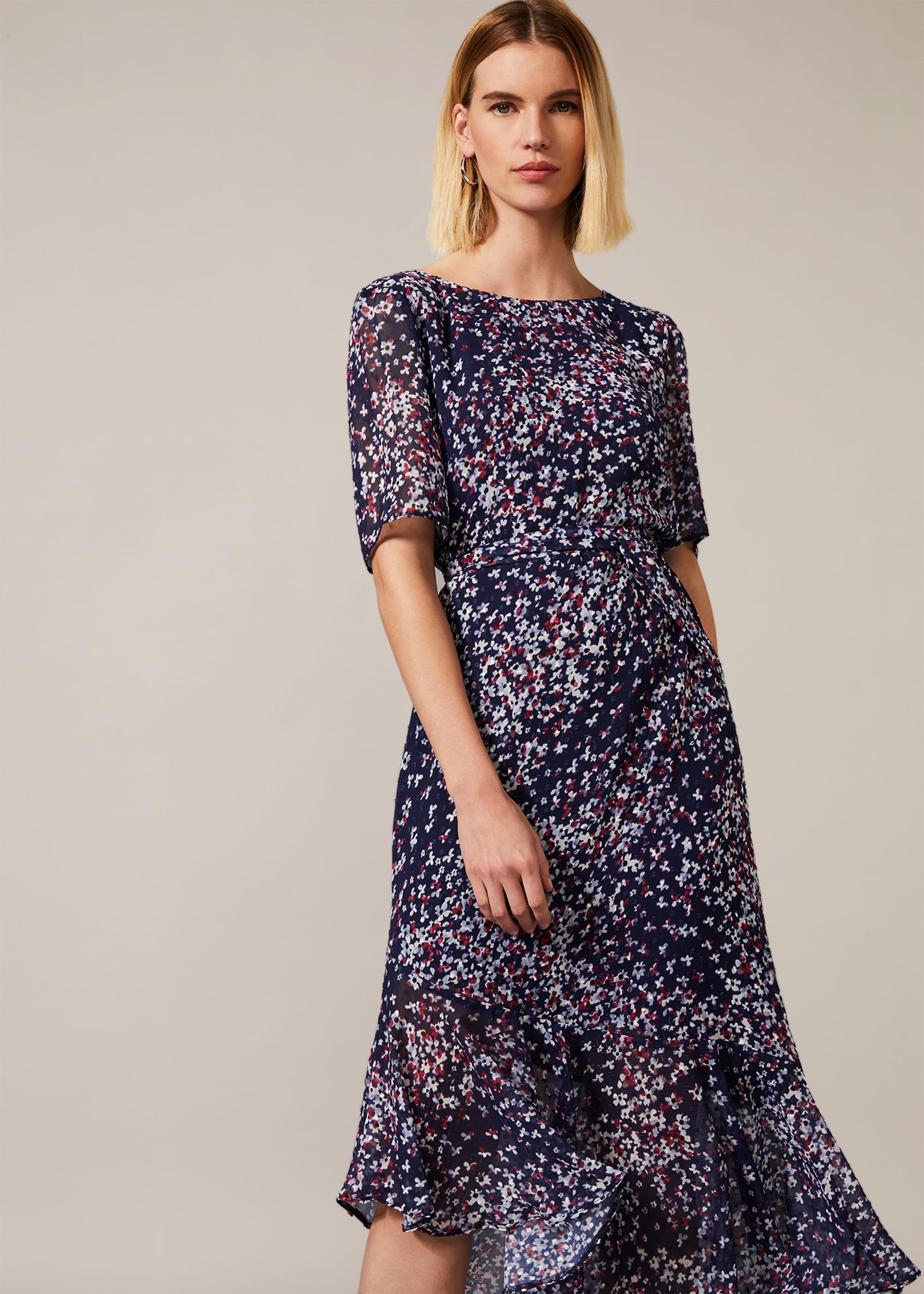 Klara Ditsy Floral Dress