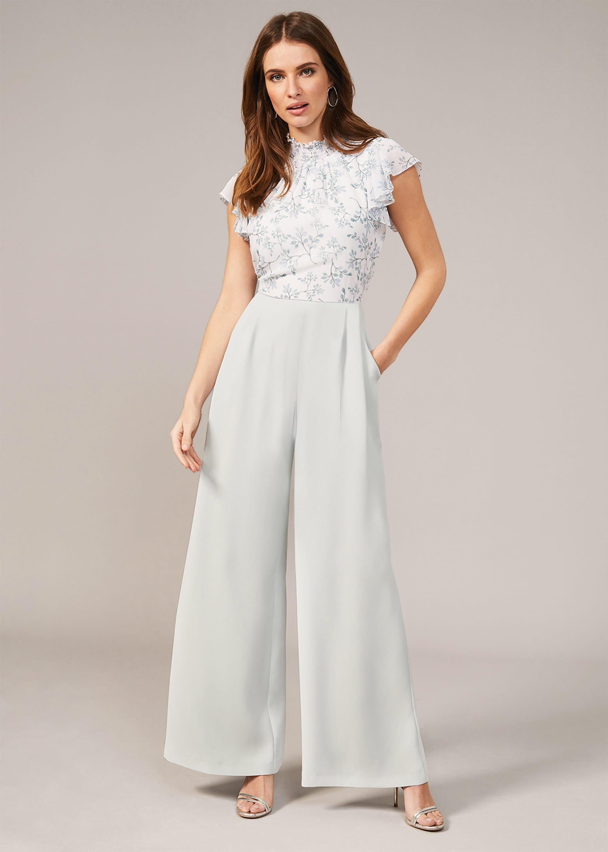 Fran Floral Bodice Jumpsuit