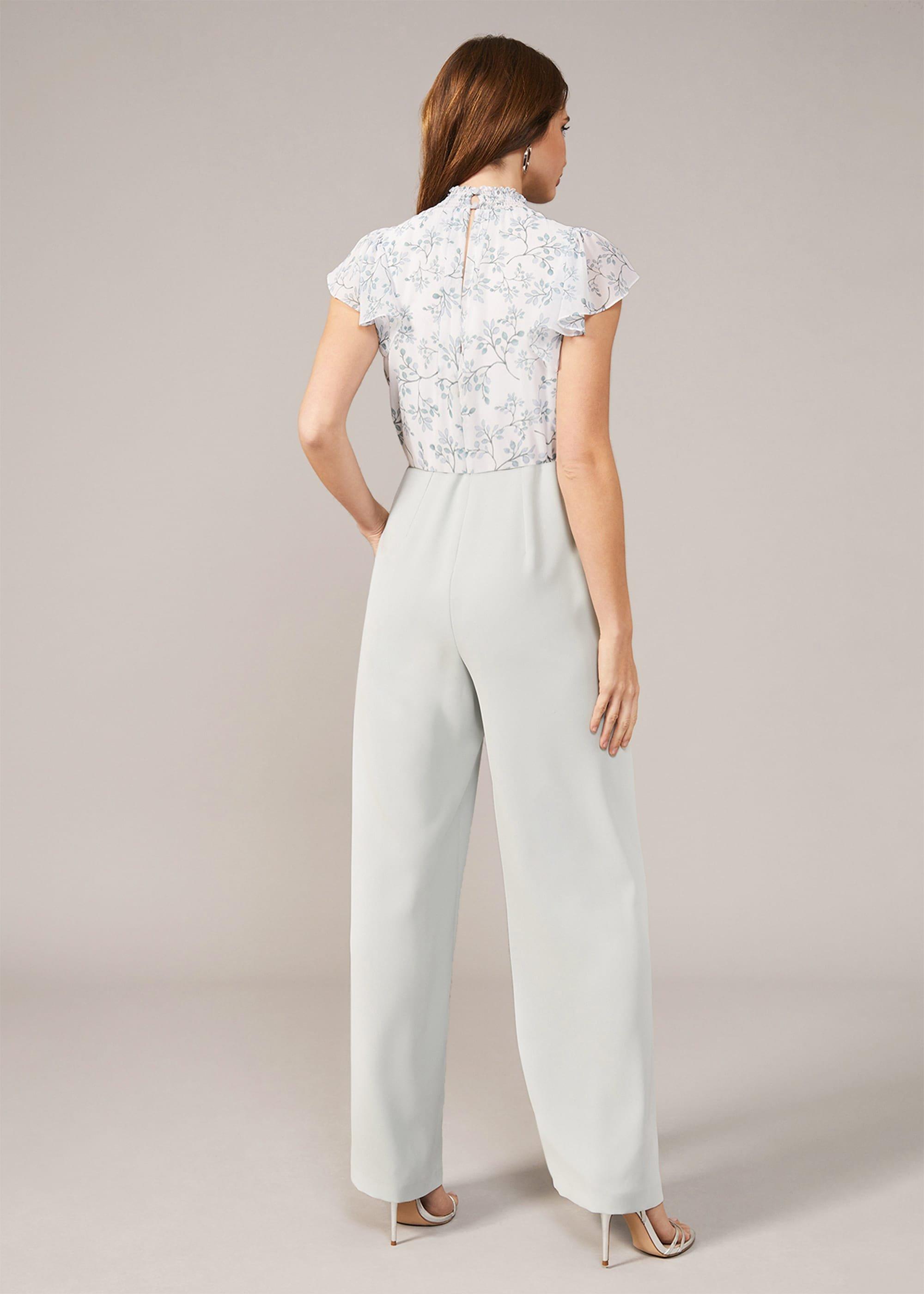 Fran Floral Bodice Jumpsuit