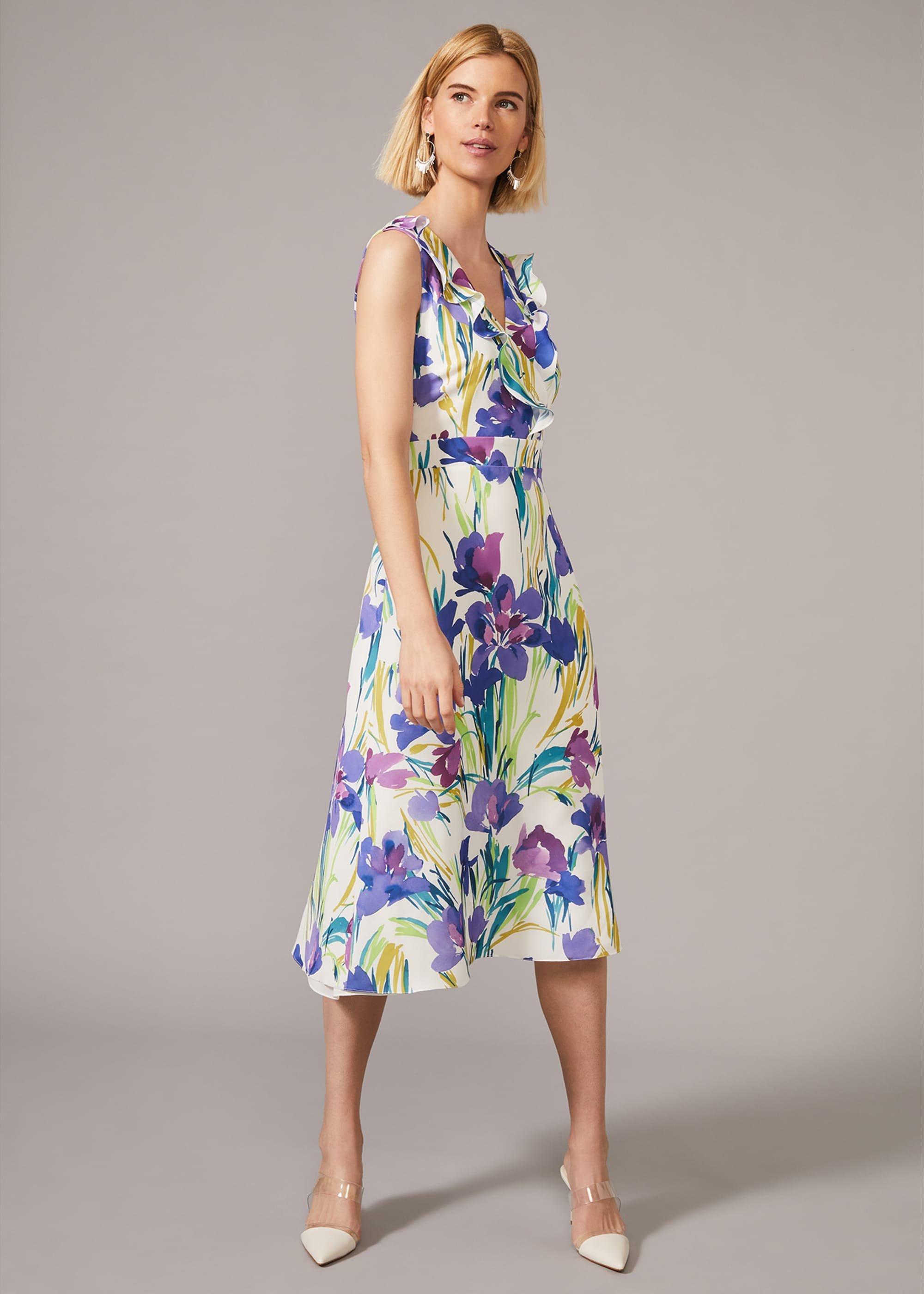 Mylen Floral Frill Dress