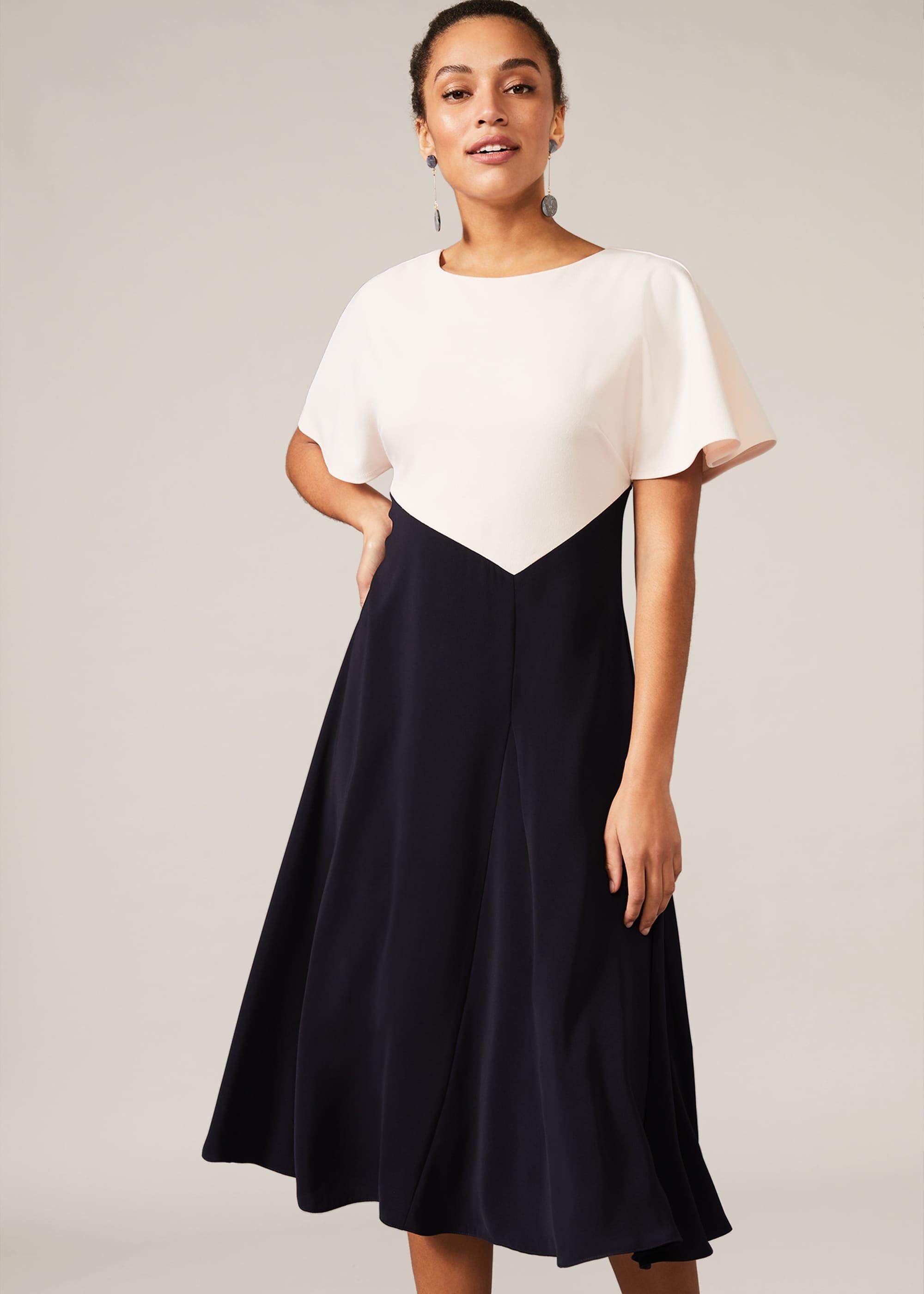 Ivee Colourblock Swing Dress