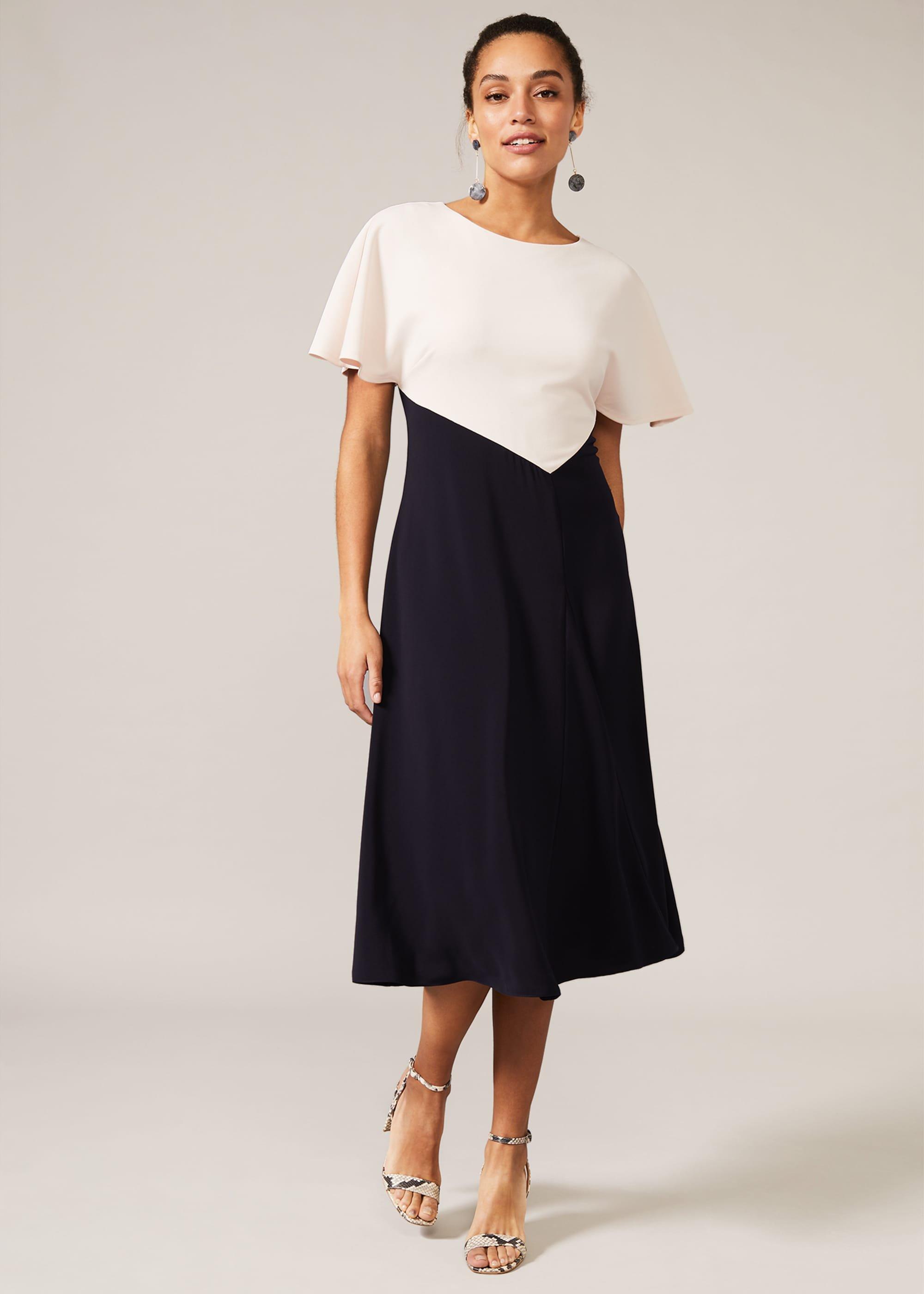 Ivee Colourblock Swing Dress
