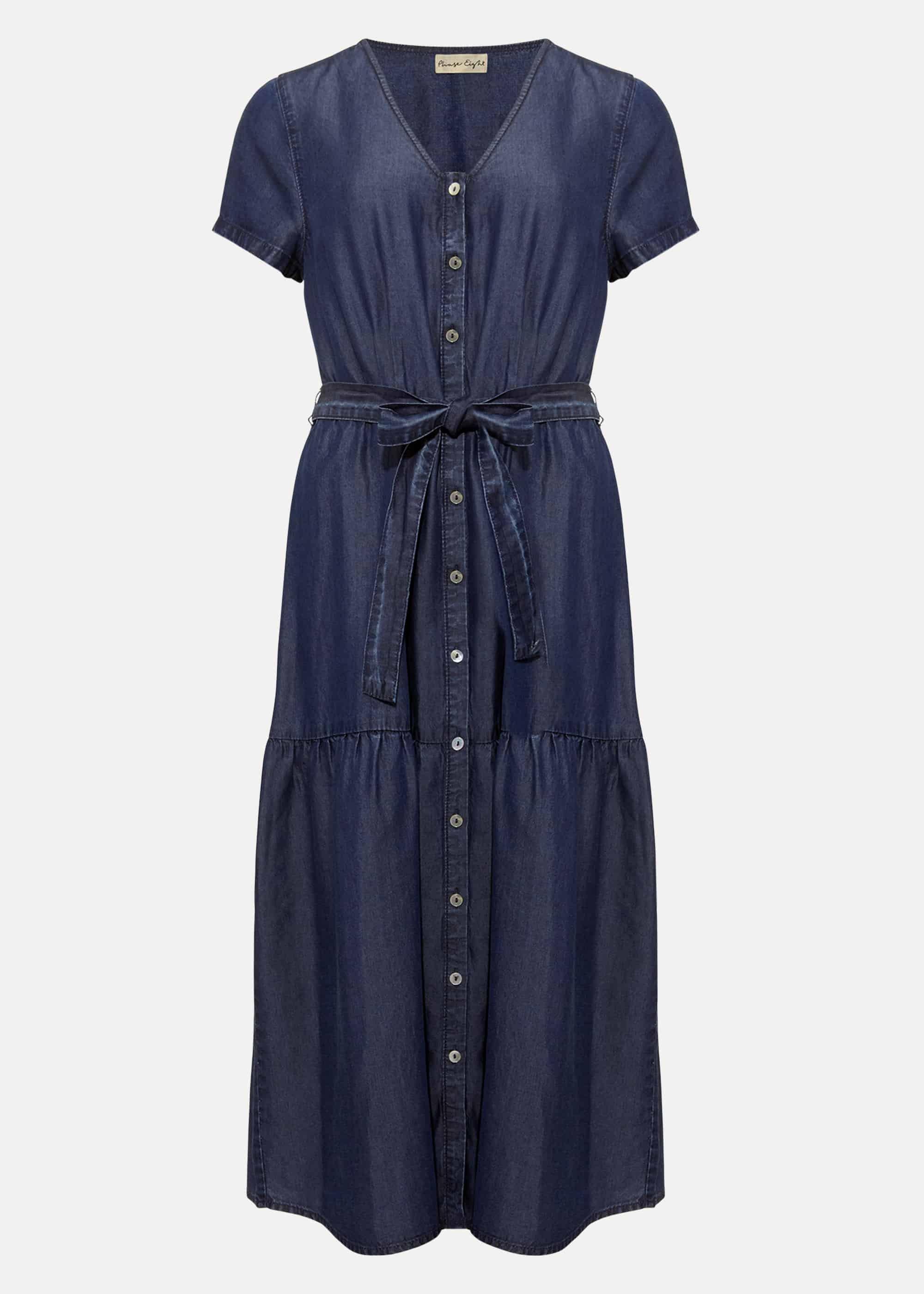 Celia Chambray Denim Dress