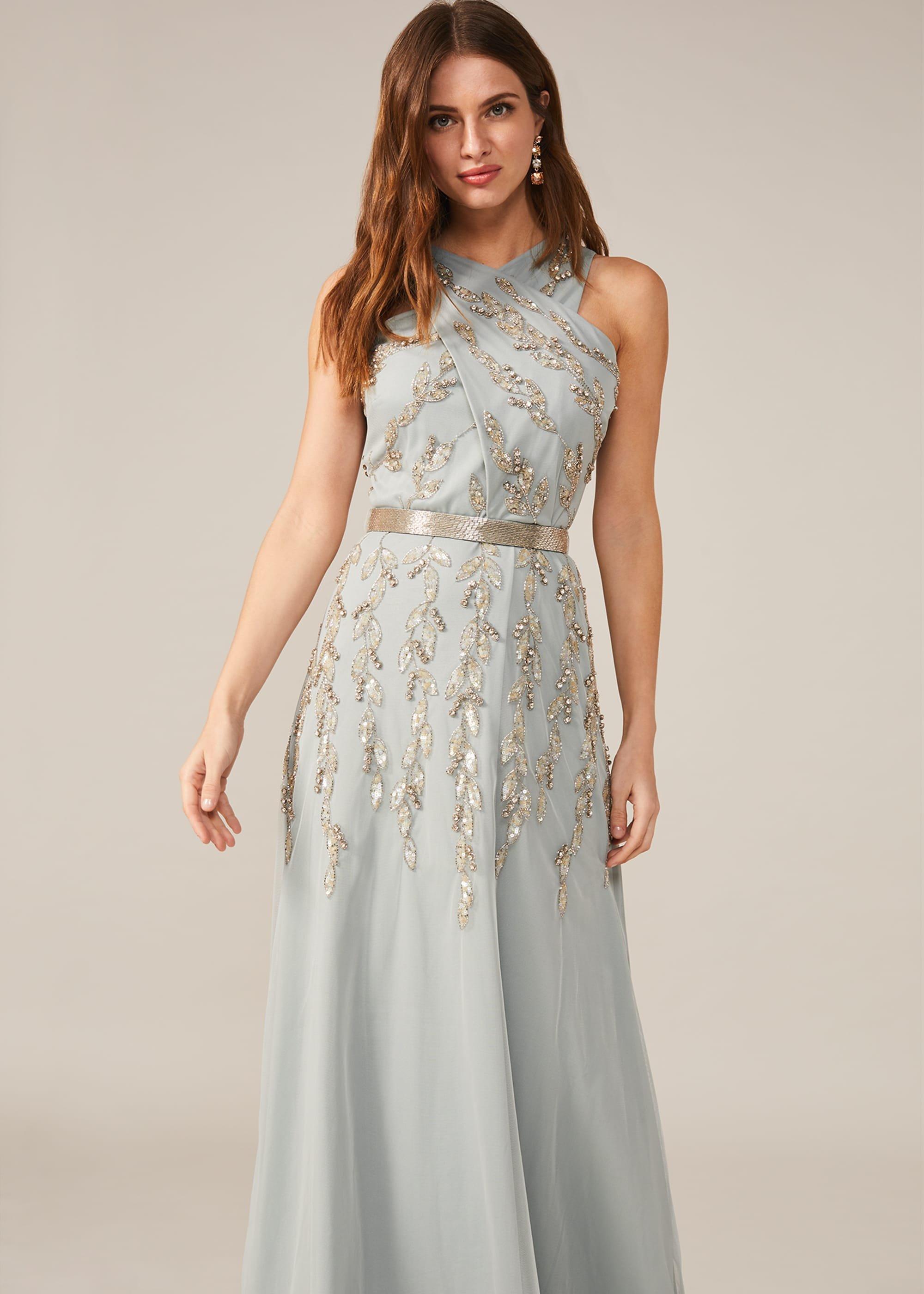 Hallie Embellished Maxi Dress