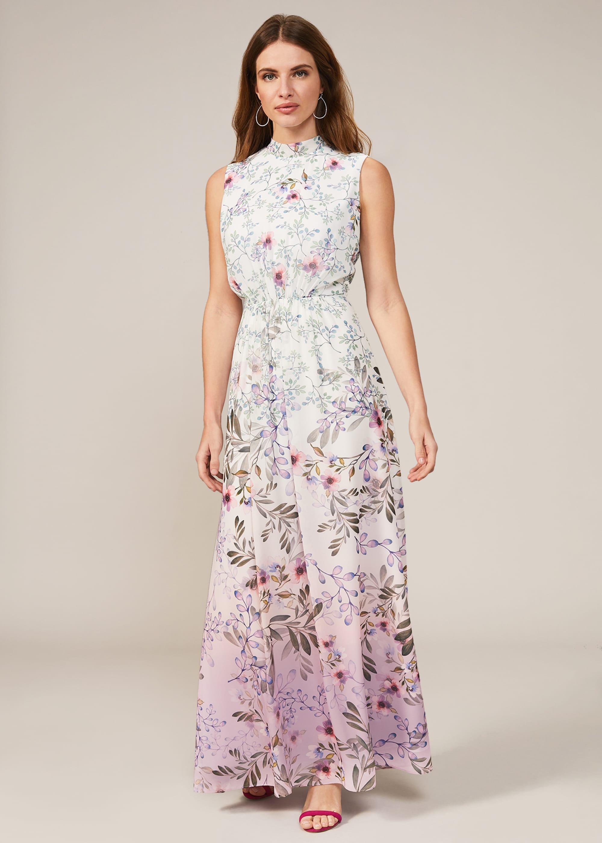 Wilhemina Floral Maxi Dress