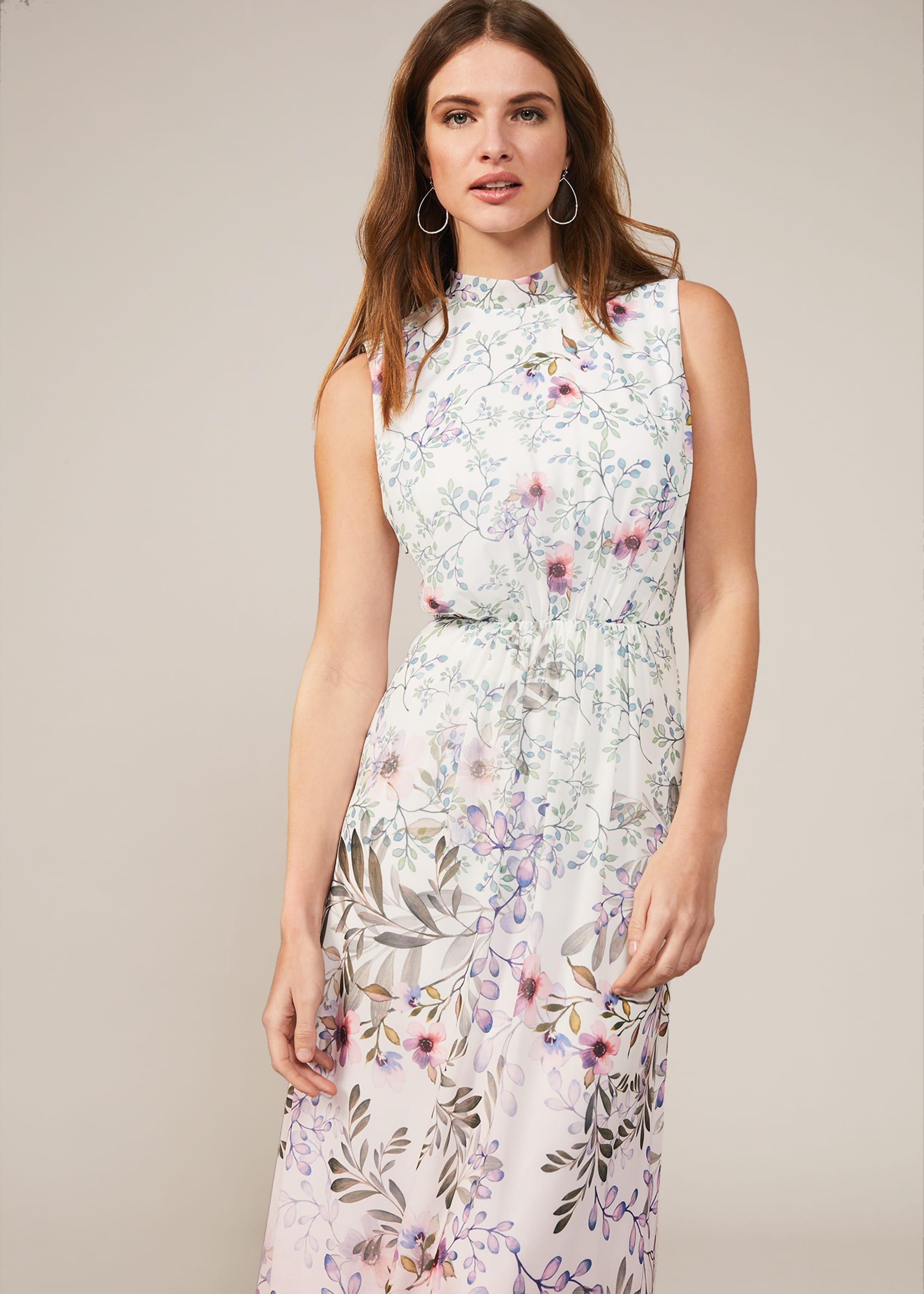 Wilhemina Floral Maxi Dress