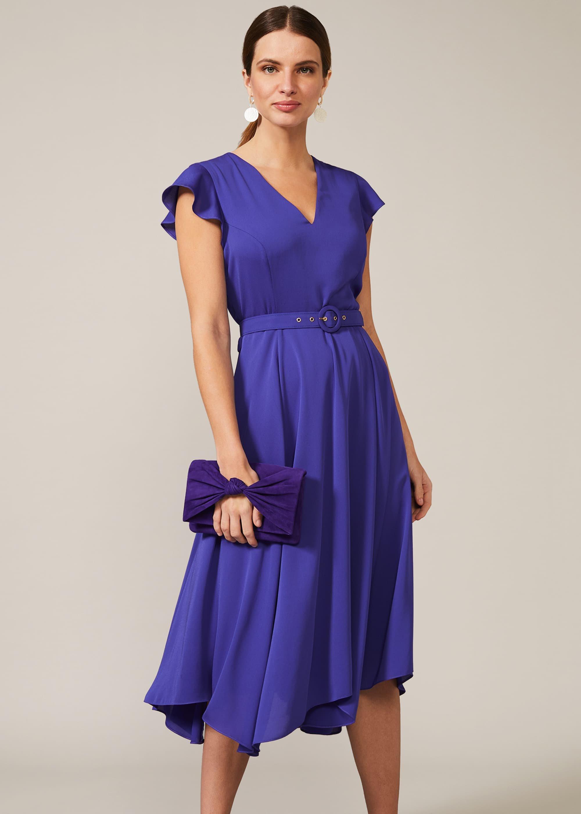 Elysia Belted Dress