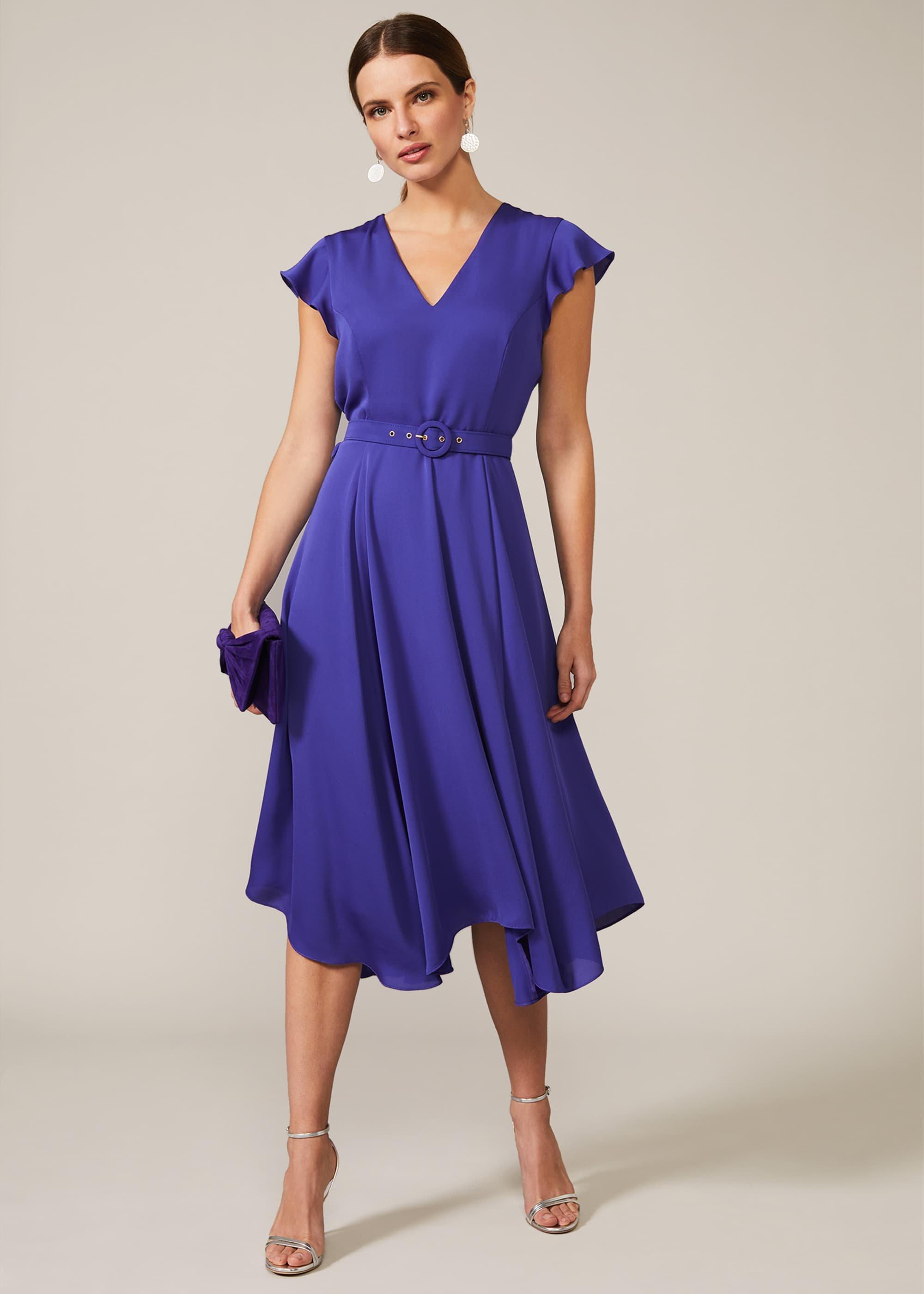 Elysia Belted Dress