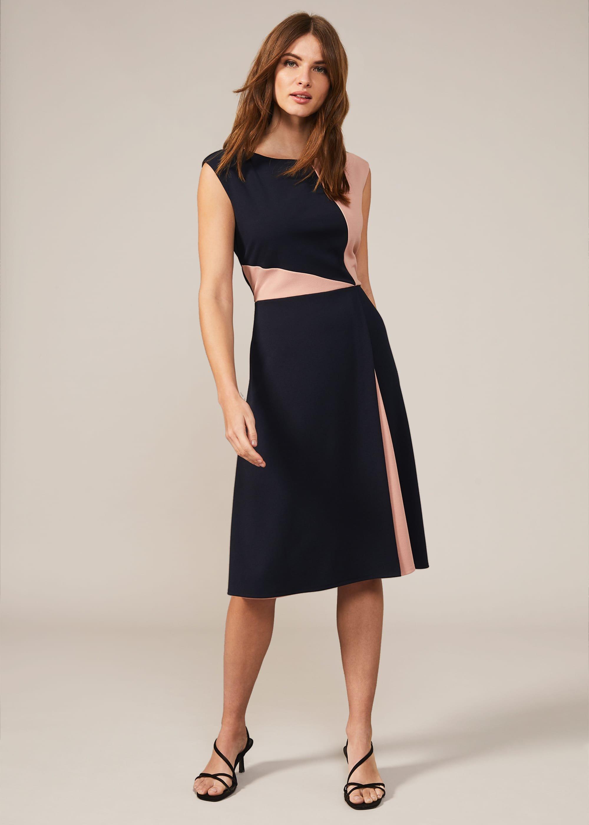 Indre Colourblock A-Line Dress