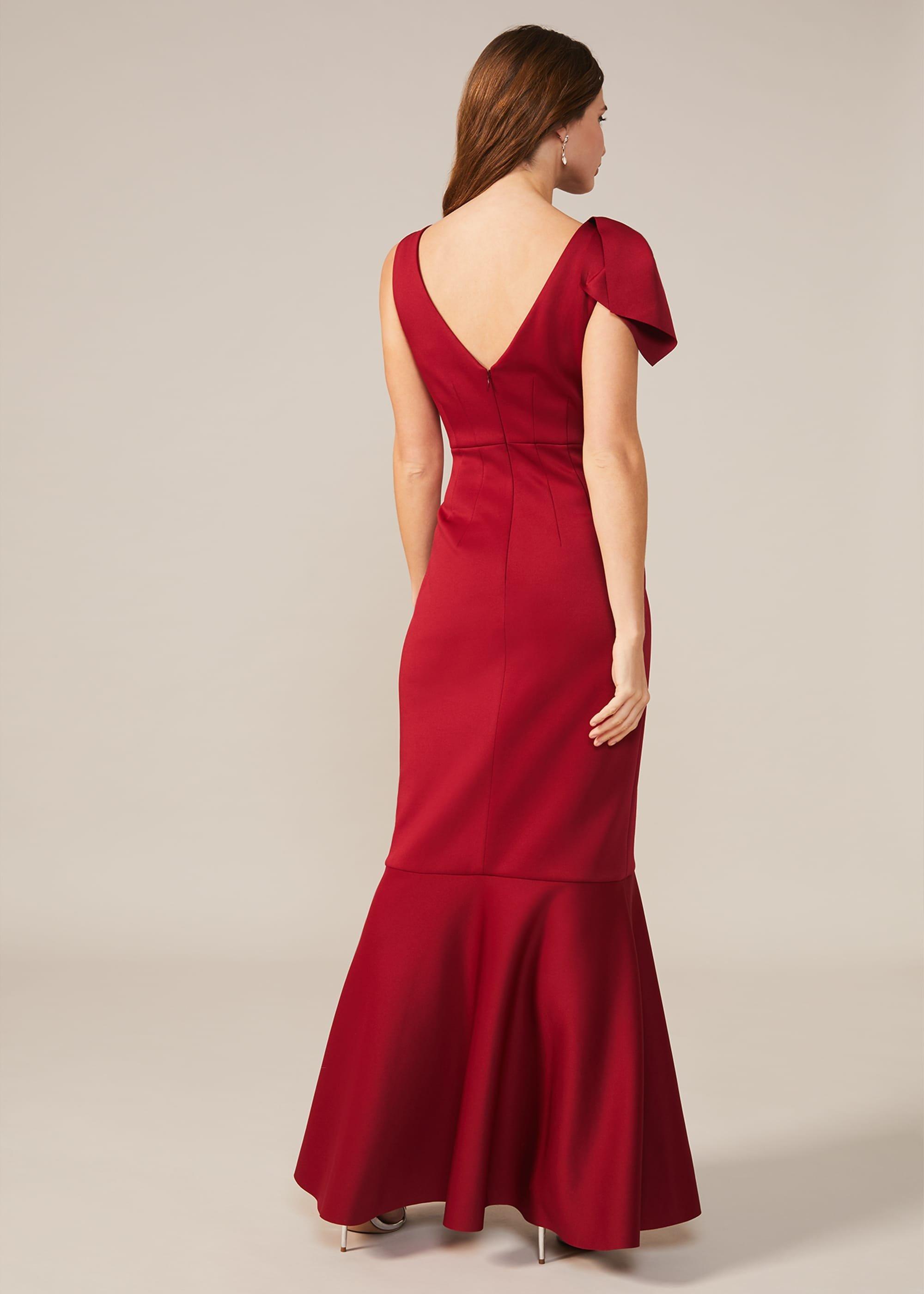 Devita Frill Scuba Dress