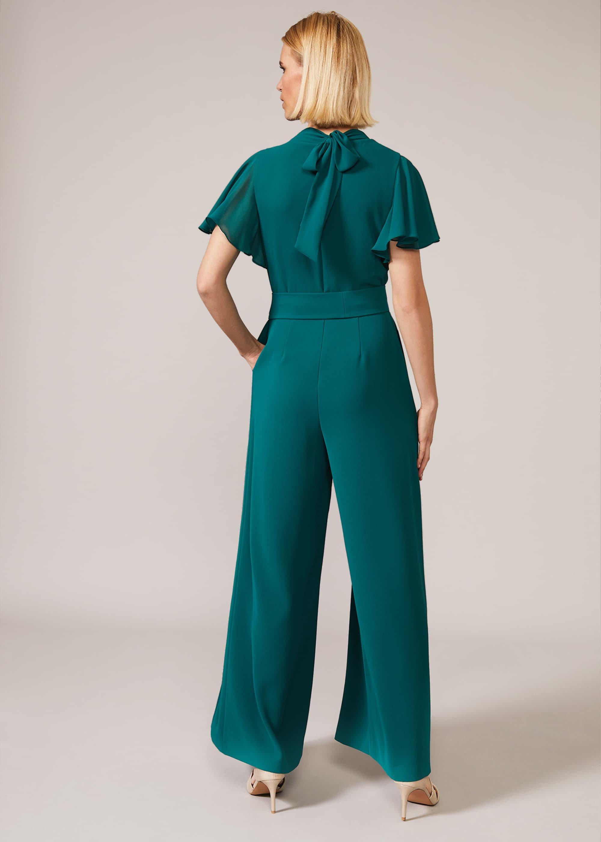 Danielle Embellished Wide Leg Jumpsuit