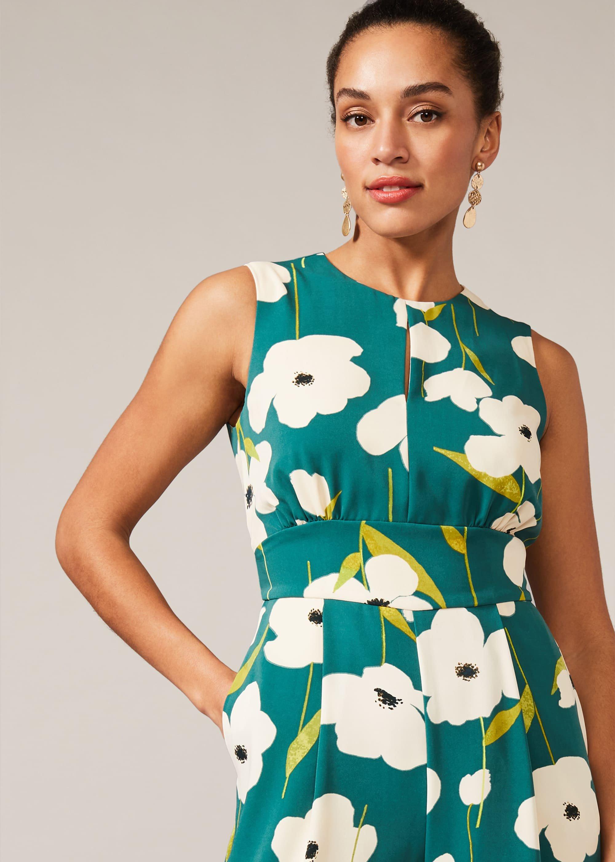 Lou-Poppy Floral Jumpsuit