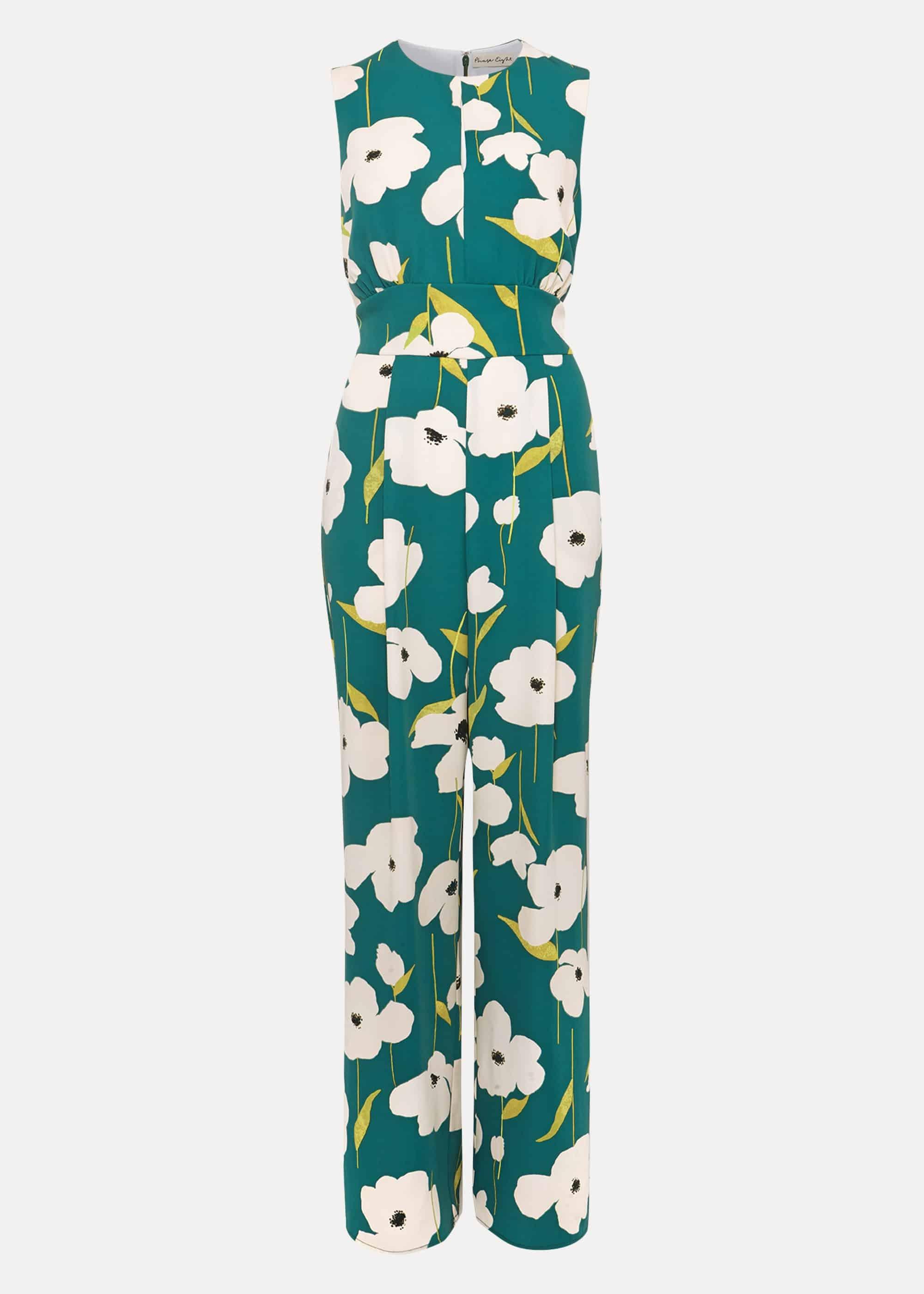 Lou-Poppy Floral Jumpsuit