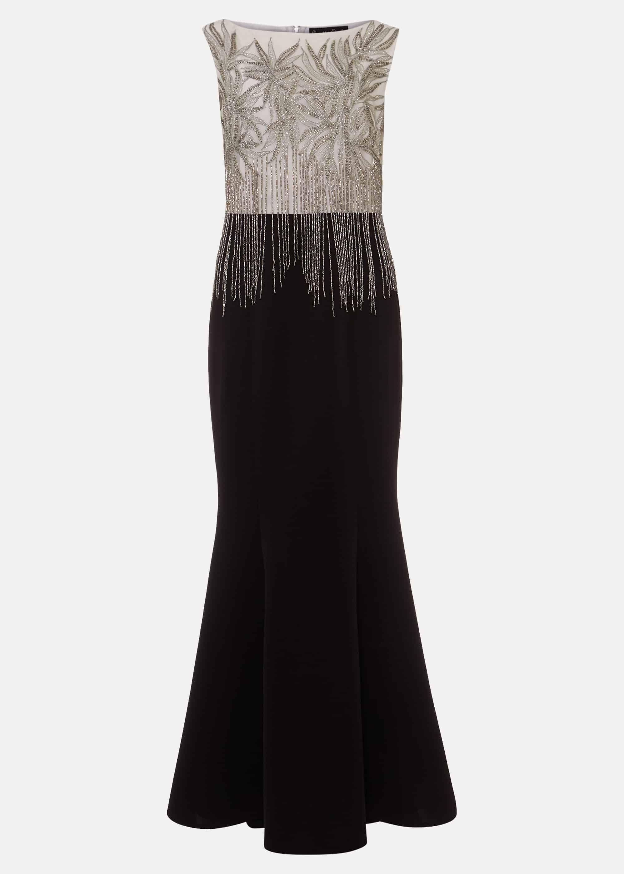 Esme Beaded Fringe Dress