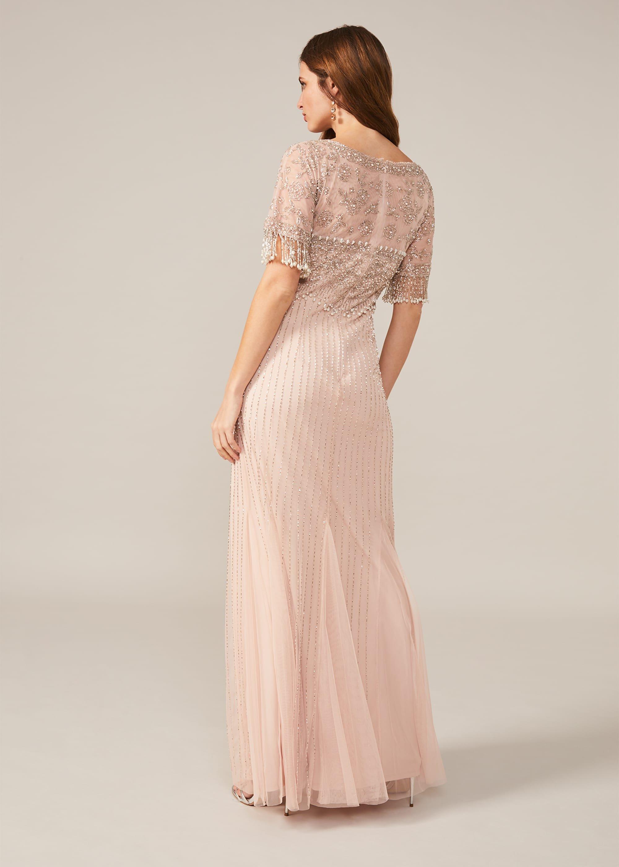 Leonie Pearl Fringe Dress