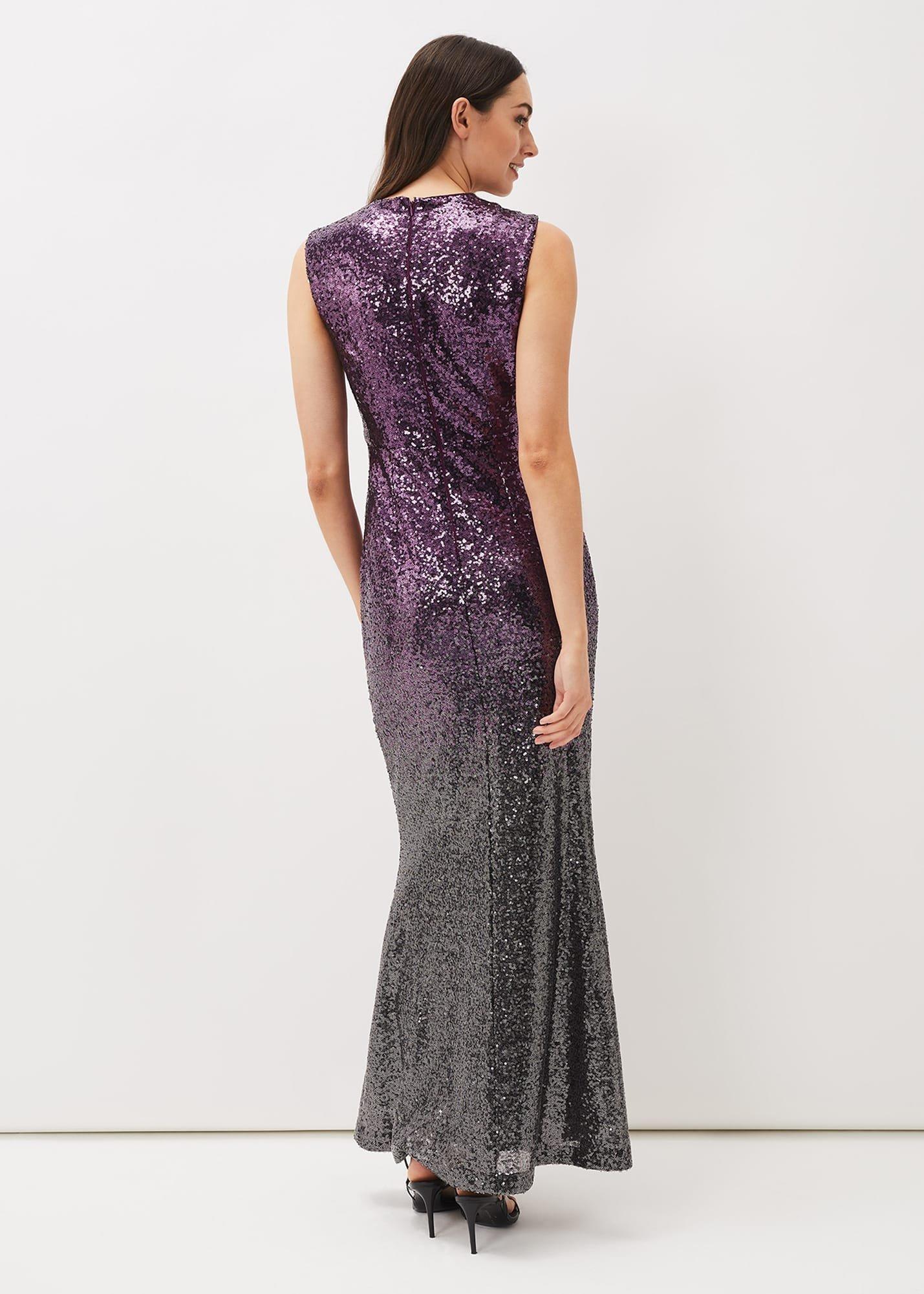 Keiley Sequin Maxi Dress