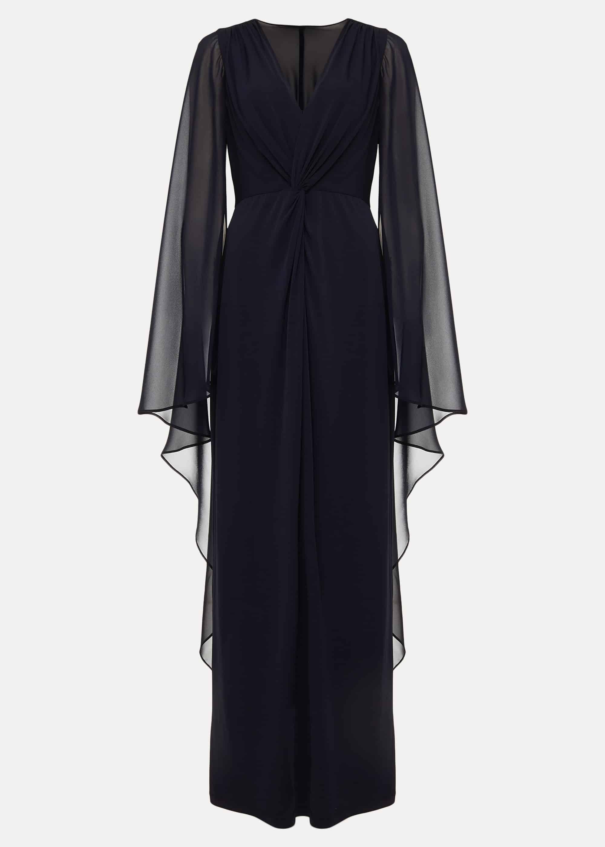 Edna Cape Maxi Dress