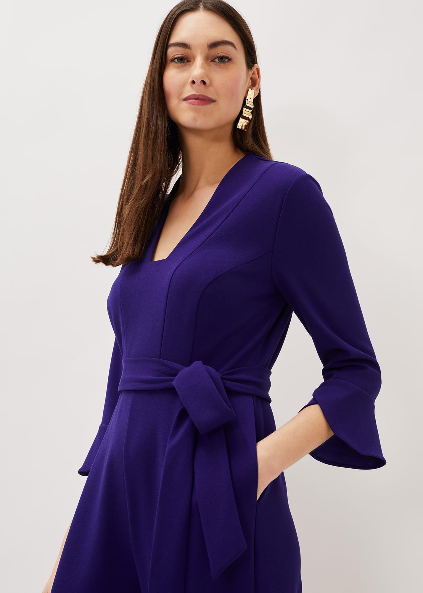 Eydie Fluted Sleeve Jumpsuit