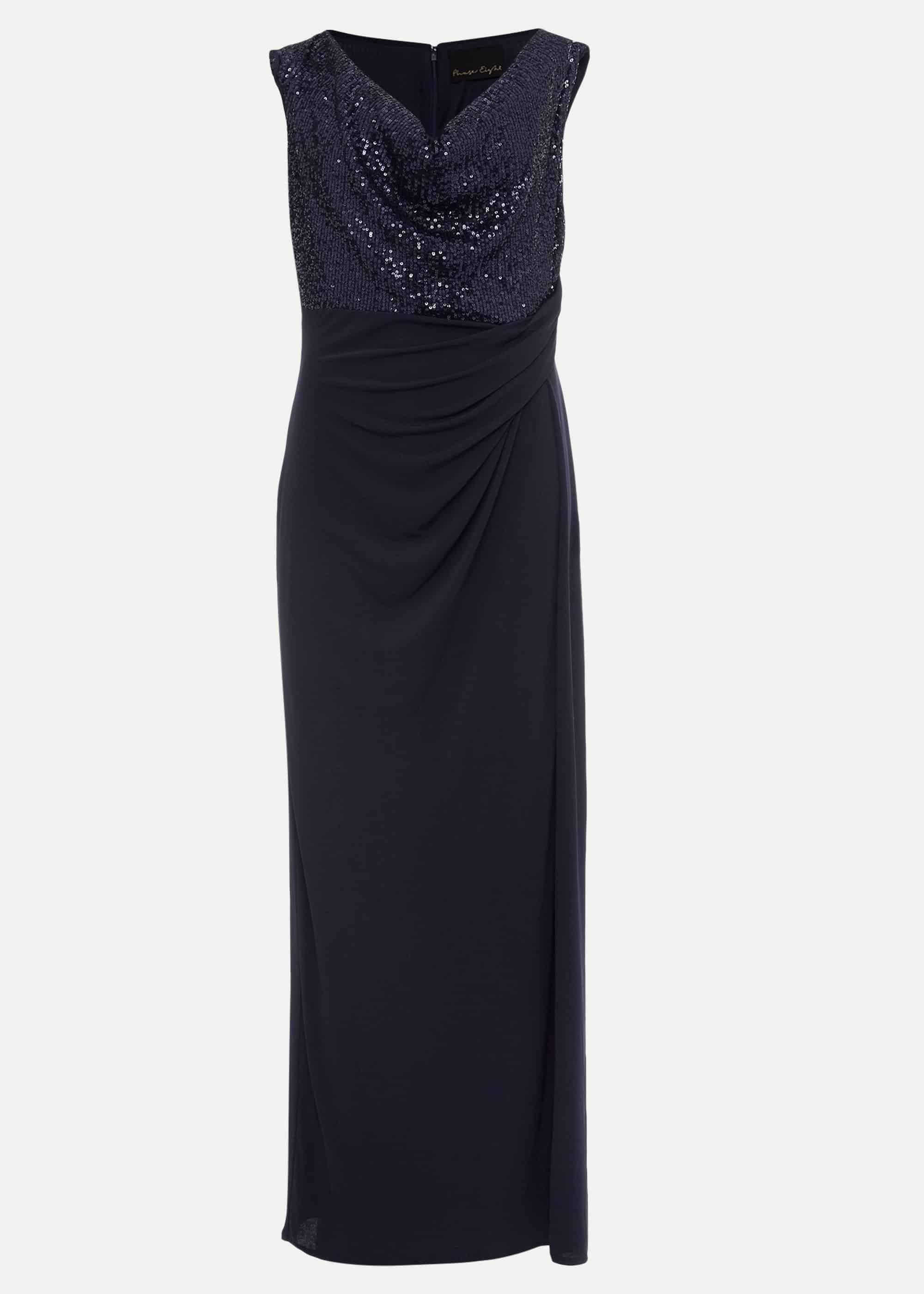 Wanda Sequin Cowl Maxi Dress