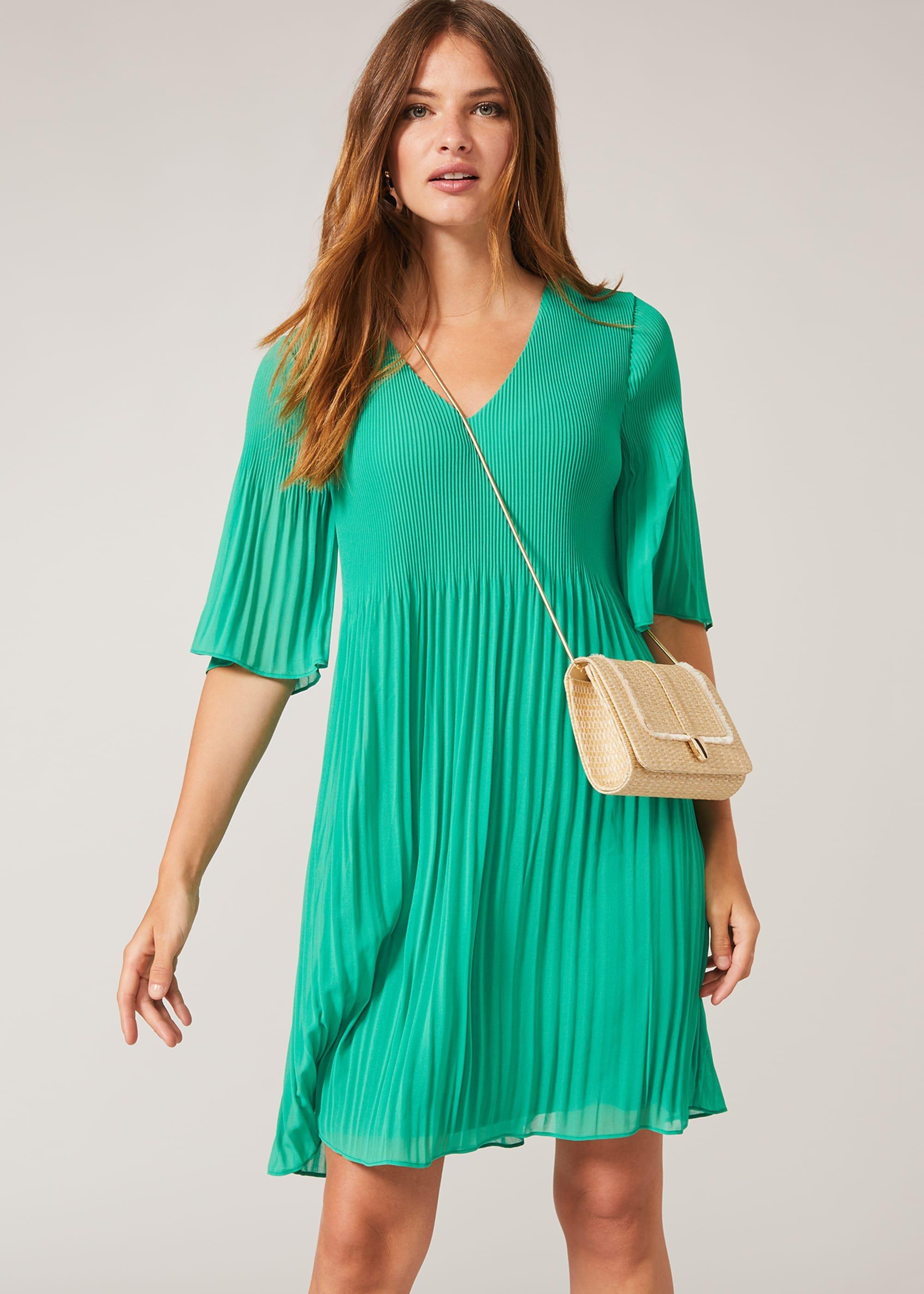Ella Pleat Dress