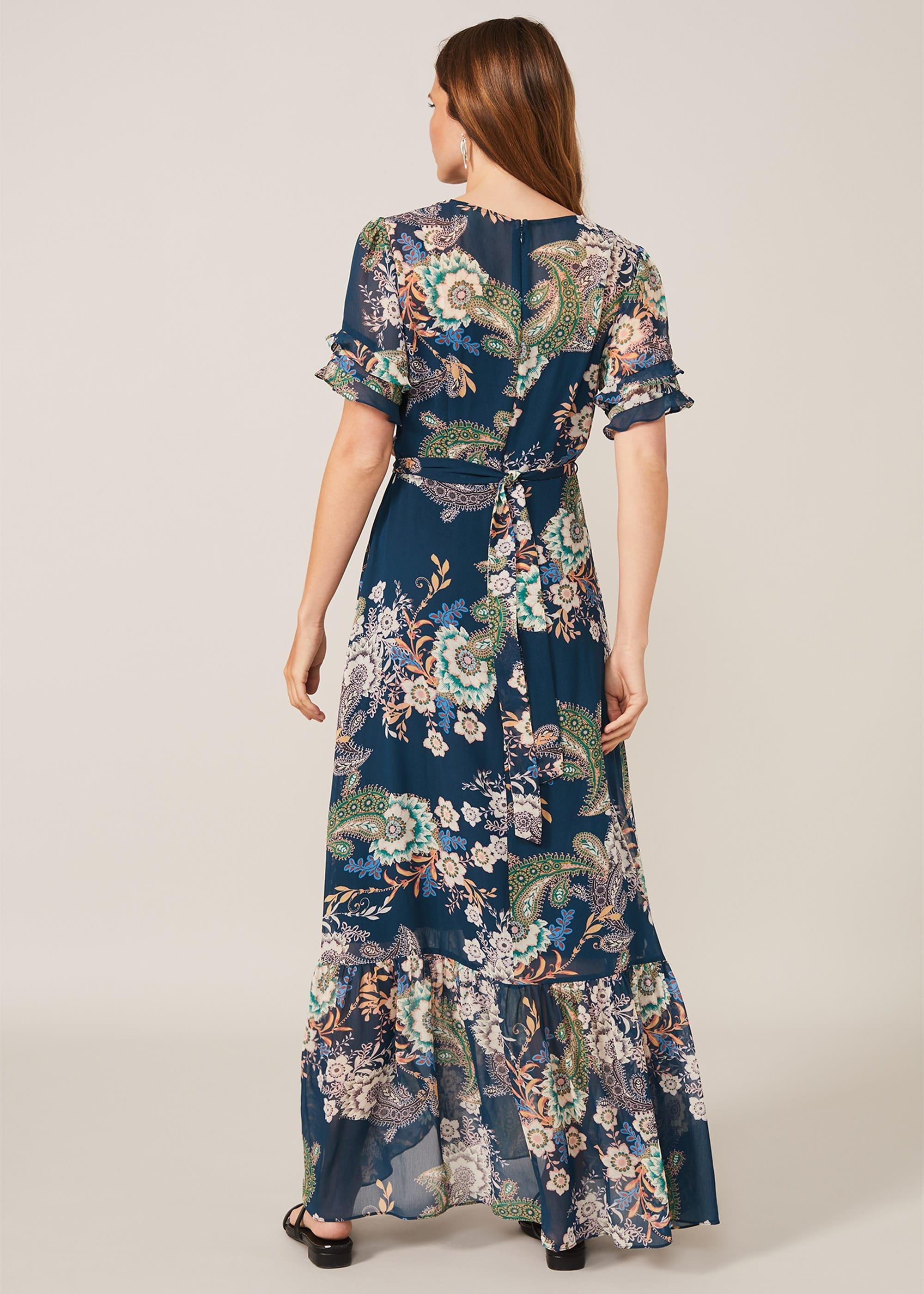 Blaire Paisley Maxi Dress