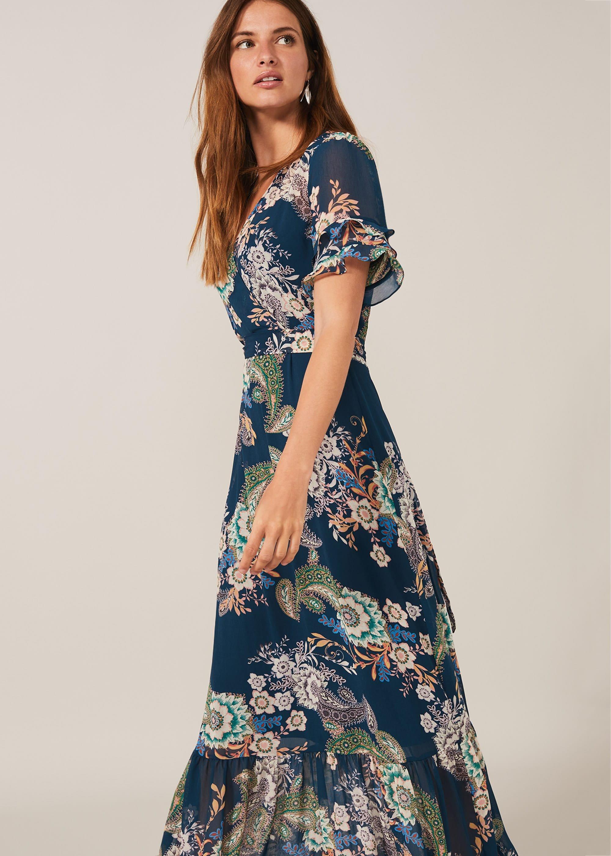 Blaire Paisley Maxi Dress