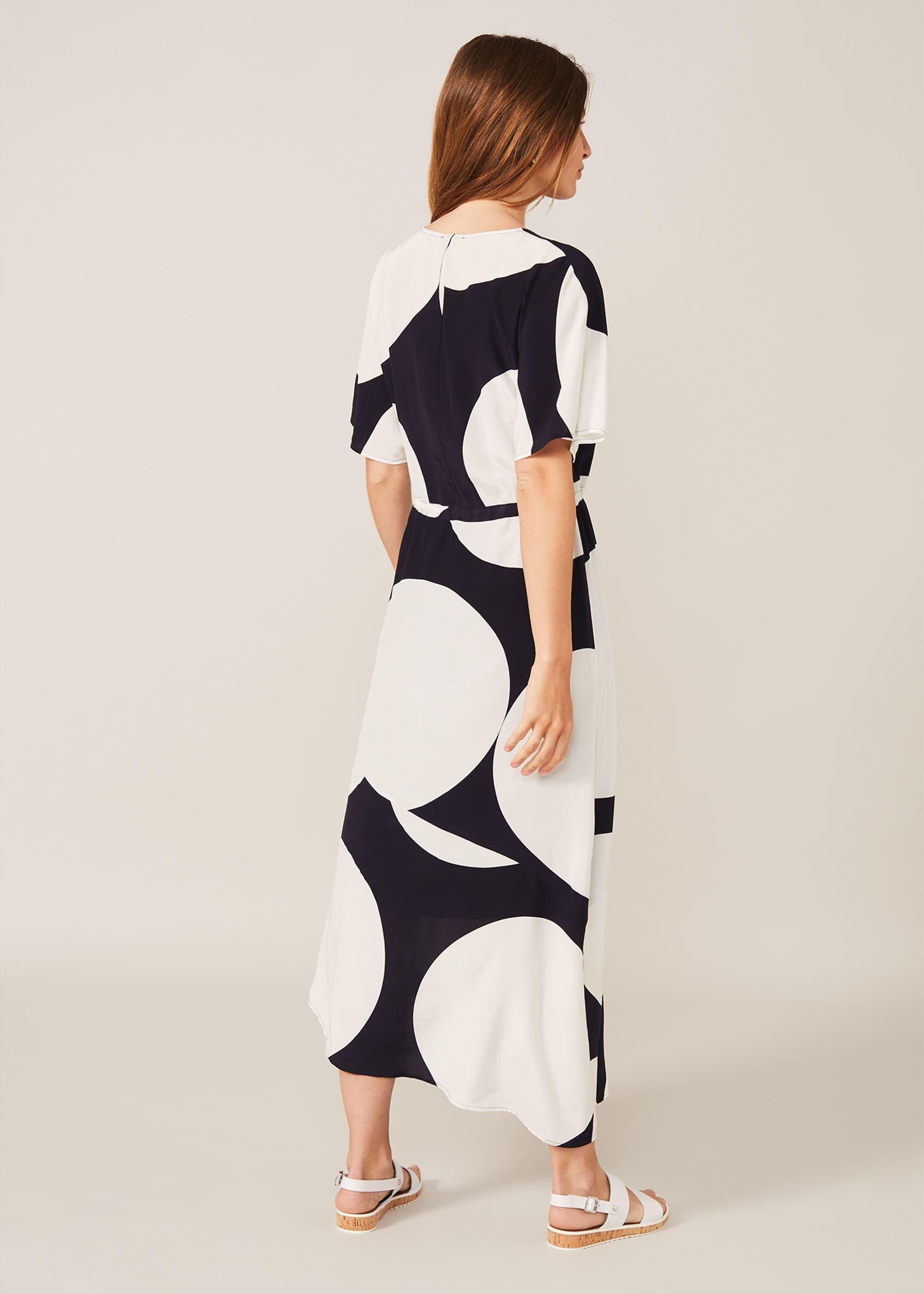 Sage Spot Dress