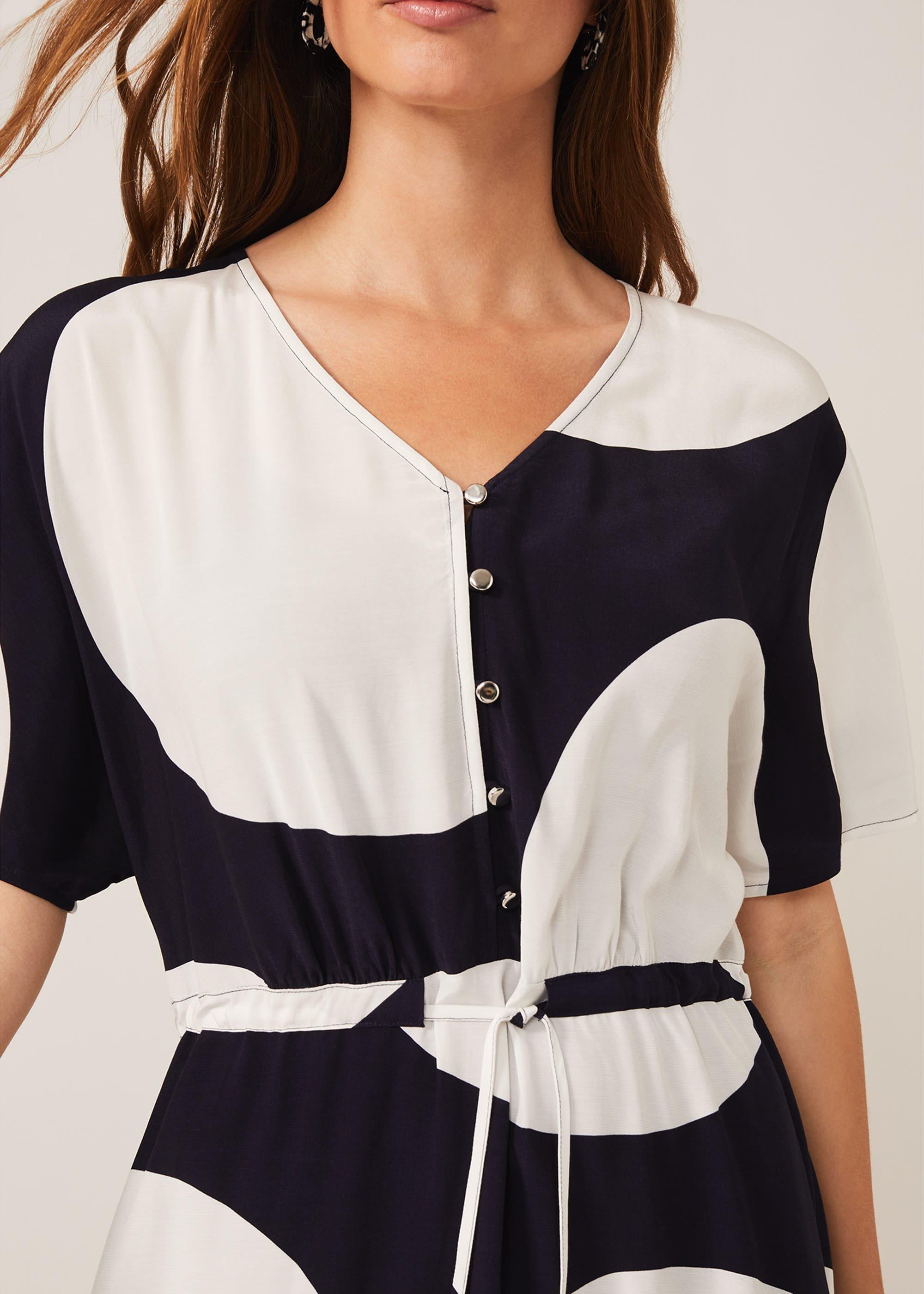 Sage Spot Dress