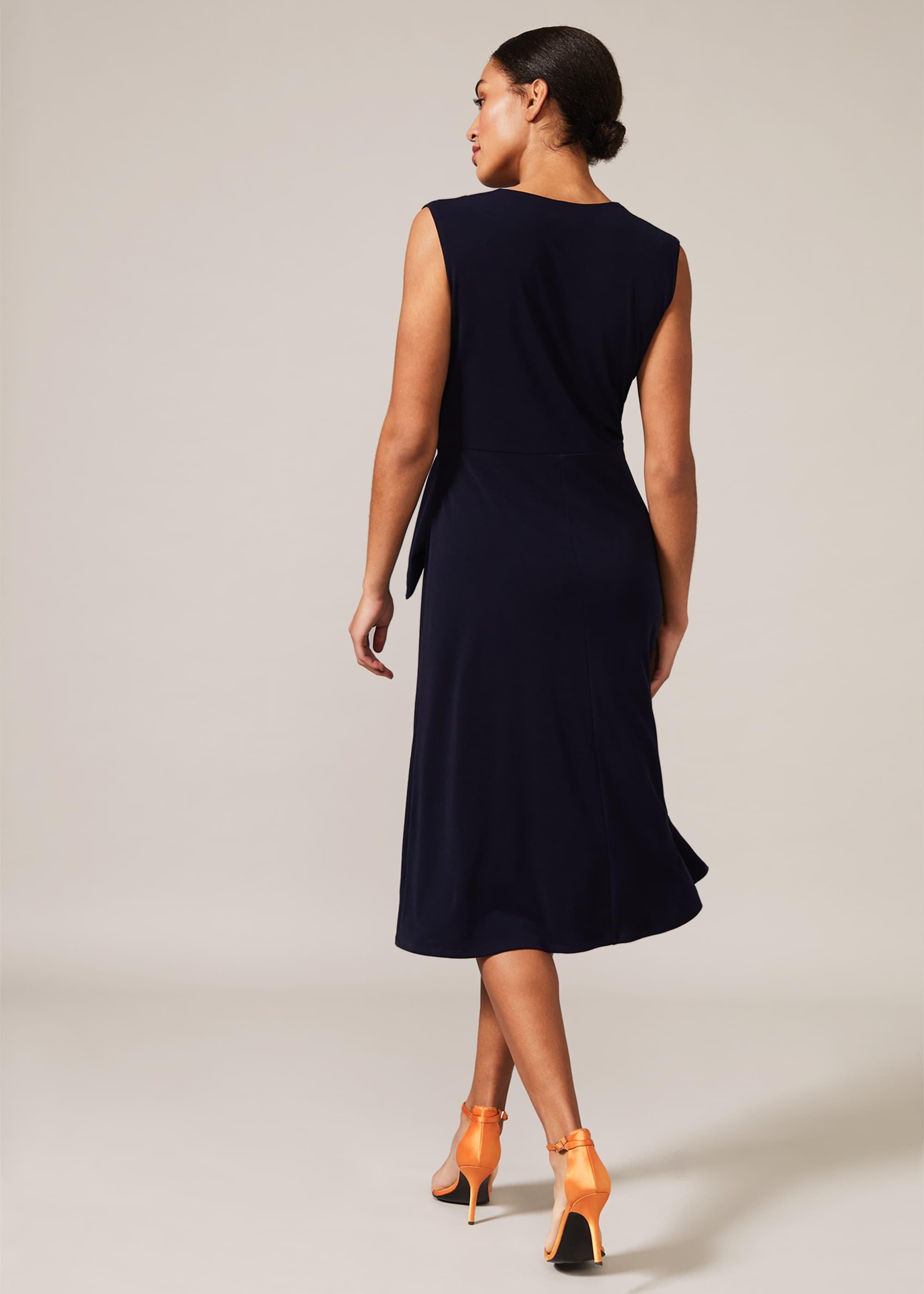 Eliza Buckle Jersey Dress