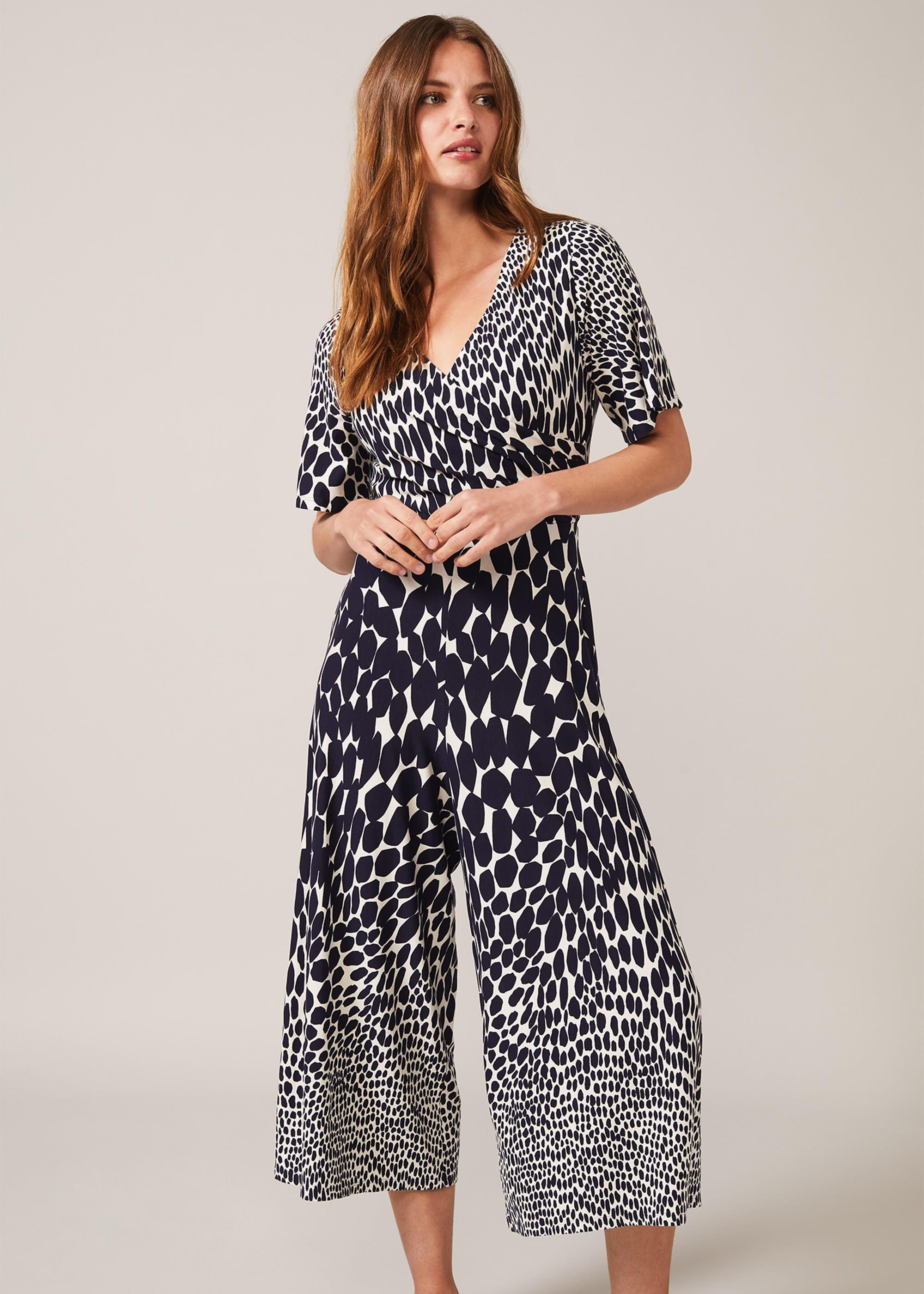 Janie Ombre Spot Jumpsuit