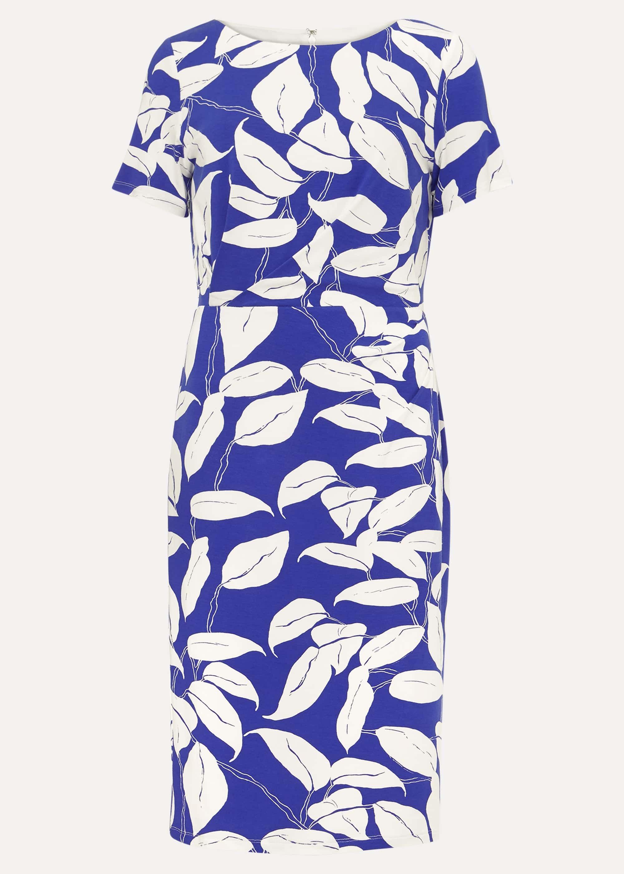 Camilla Leaf Print Dress