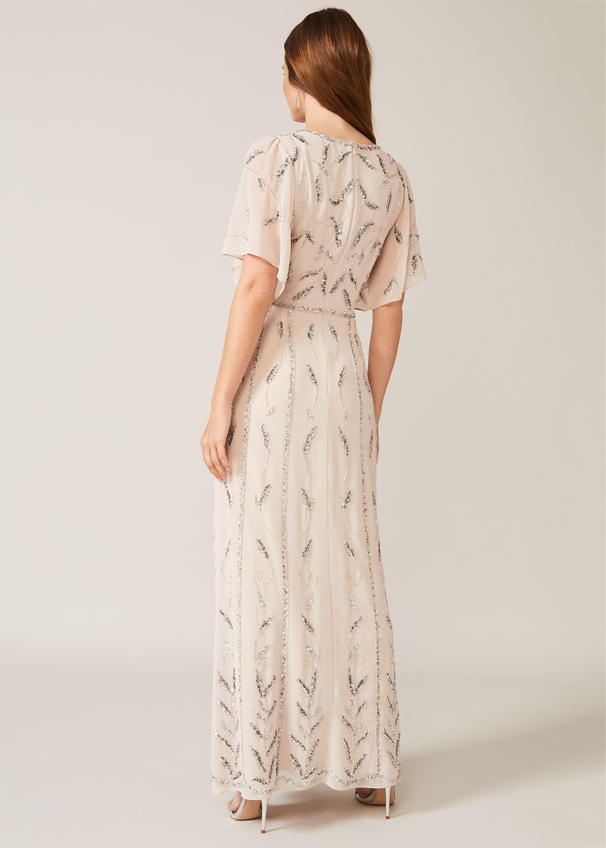 Meredith Embellished Leaf Dress