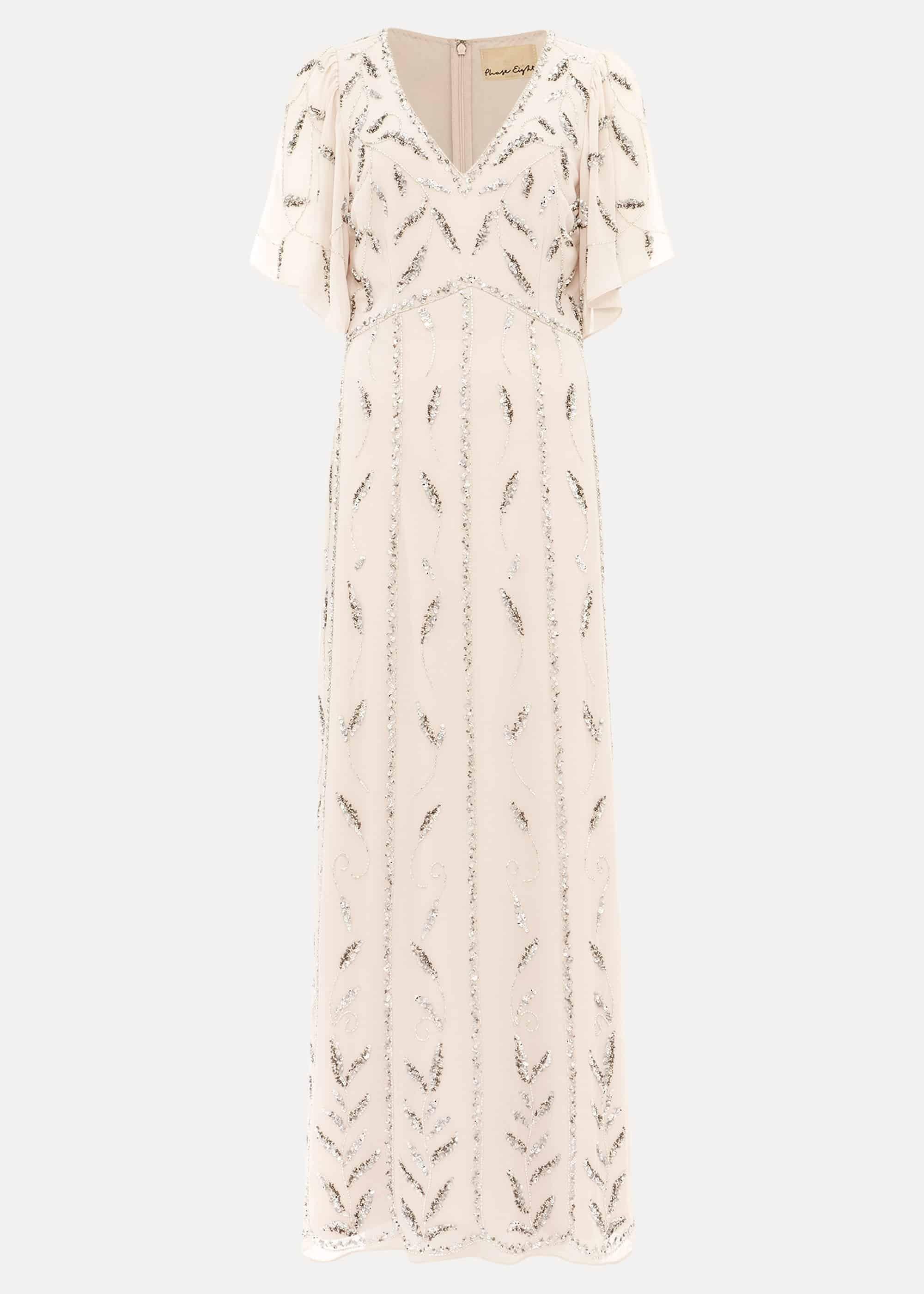 Meredith Embellished Leaf Dress