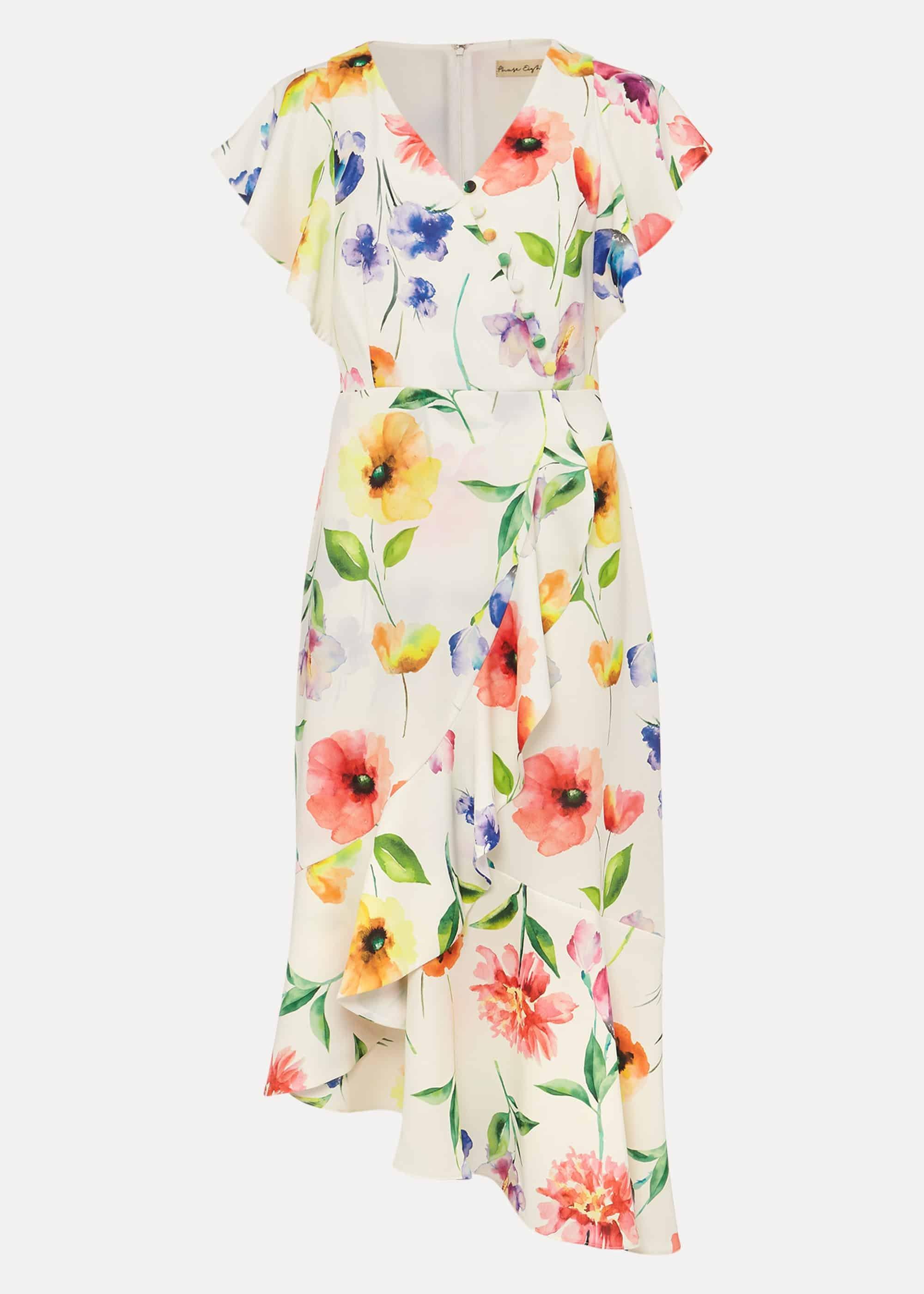 Anthea Floral Frill Dress